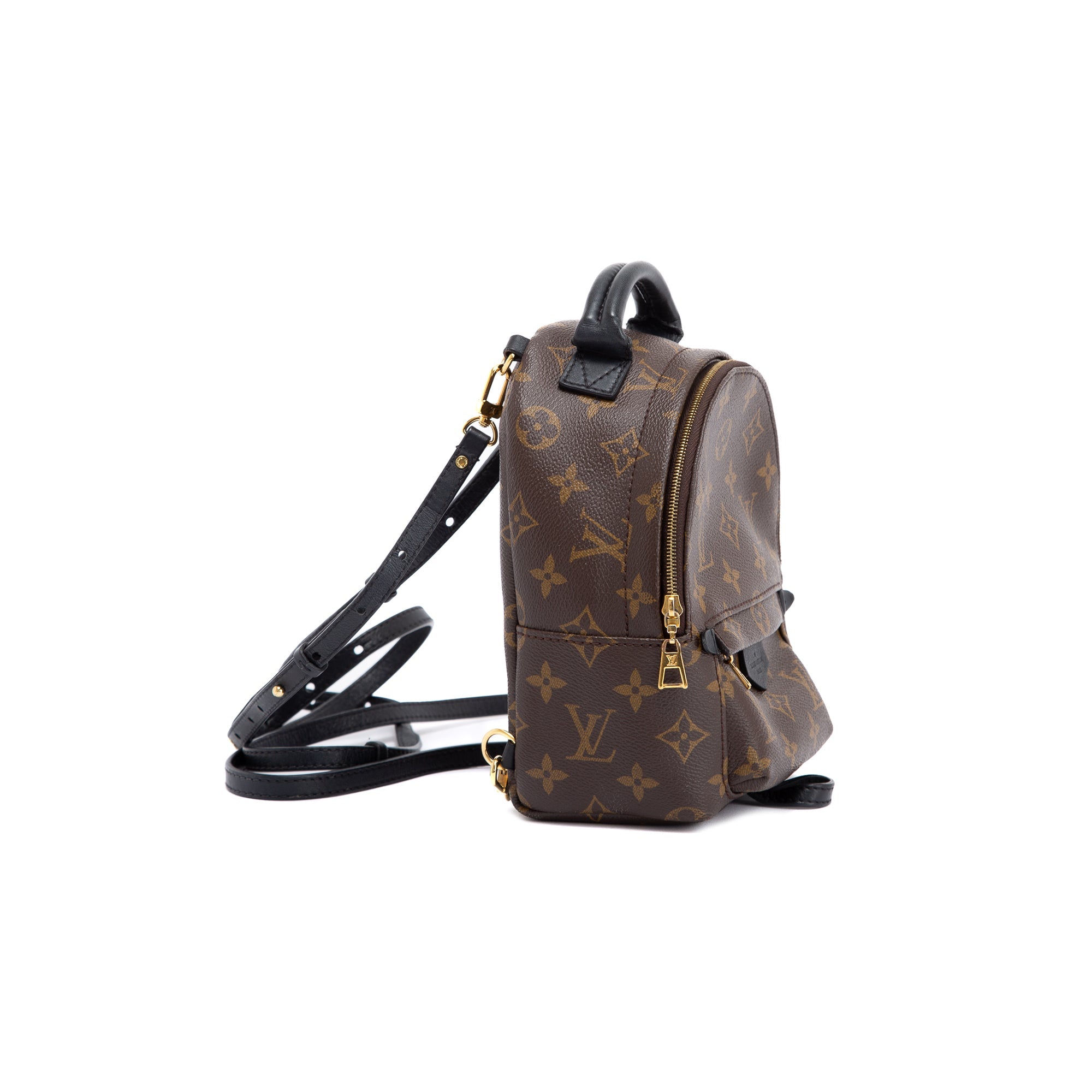 Louis Vuitton 2021 Monogram Palm Springs Mini Backpack w/ Box