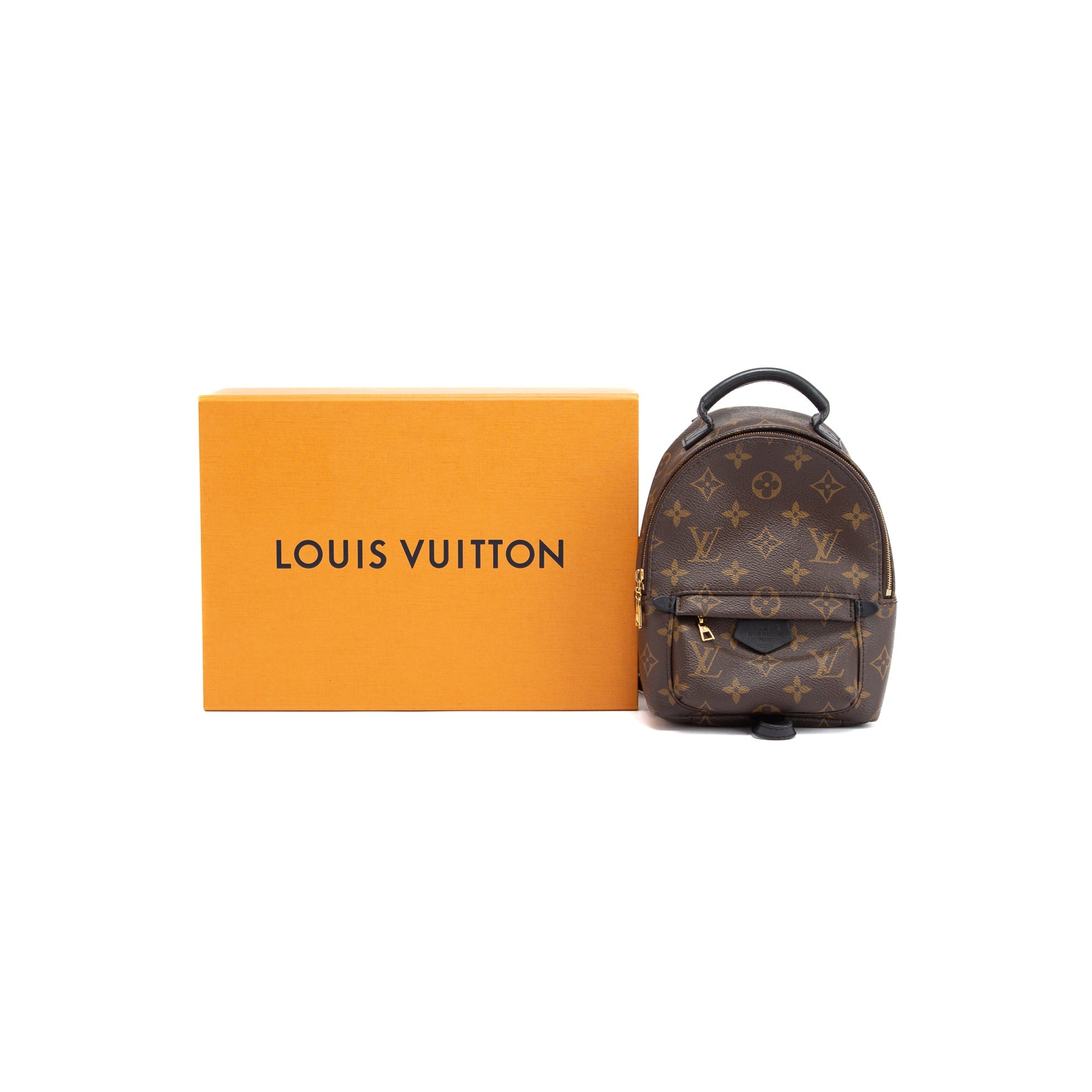 Louis Vuitton 2021 Monogram Palm Springs Mini Backpack w/ Box