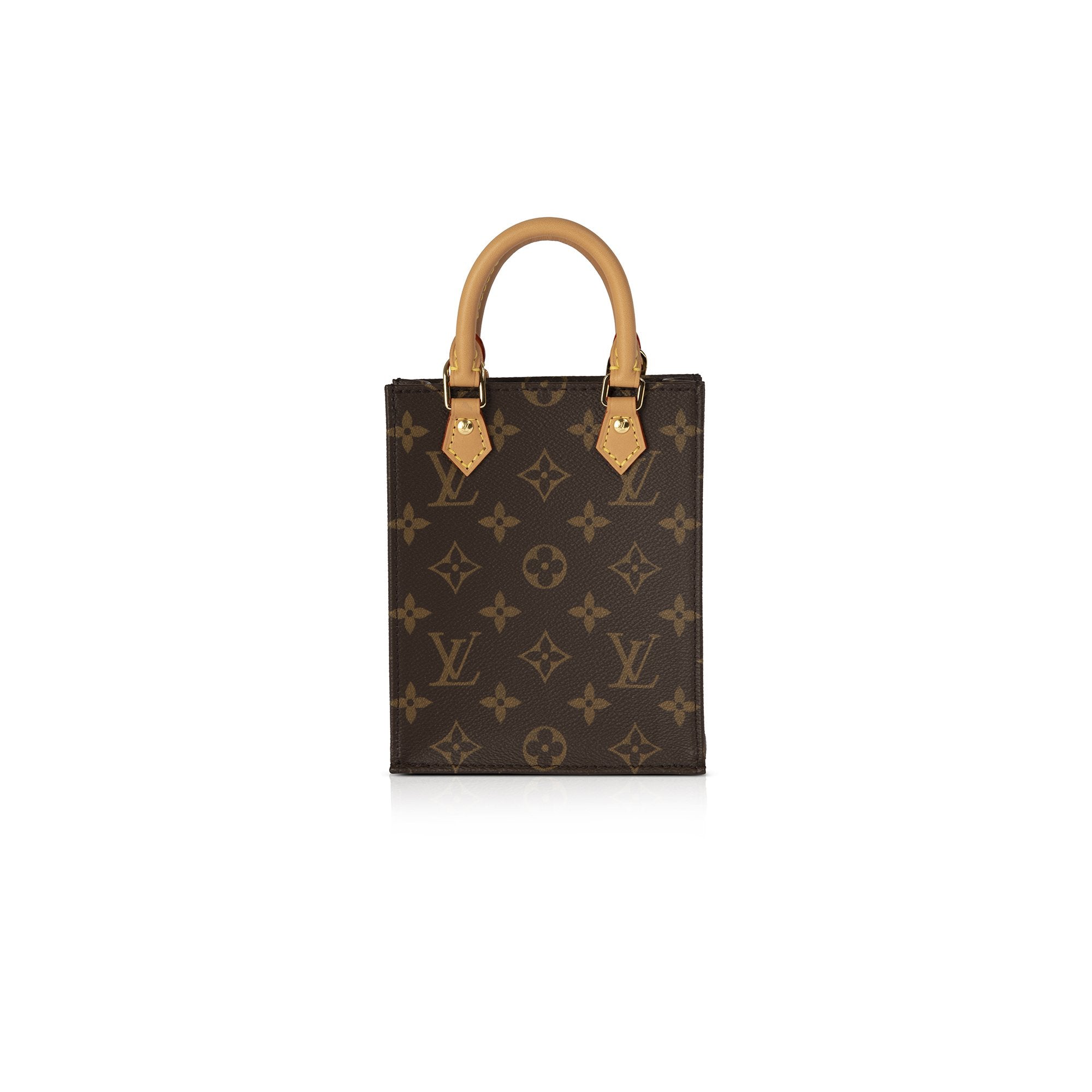 Louis Vuitton 2021 Monogram Petit Sac Plat w/ Box