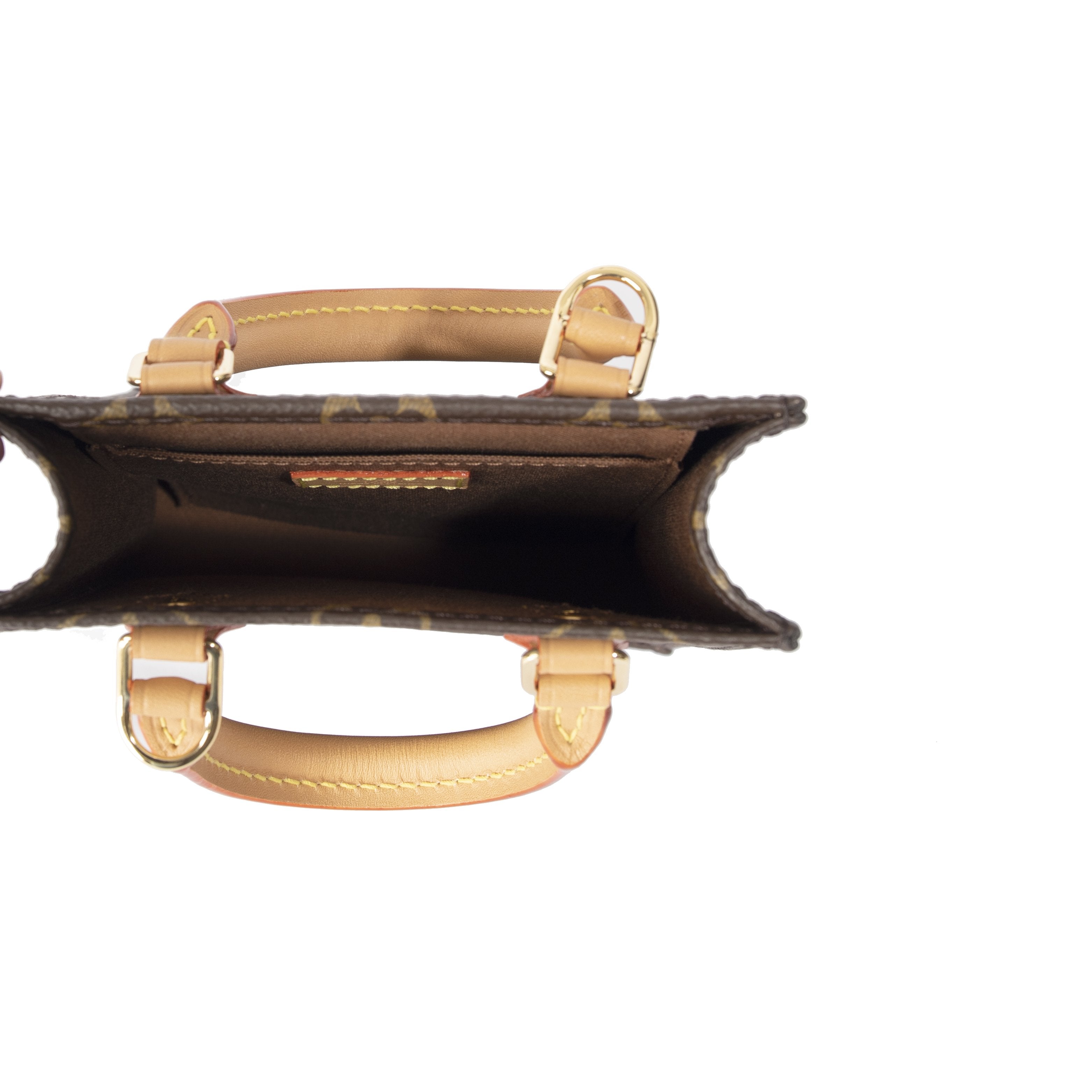 Louis Vuitton 2021 Monogram Petit Sac Plat w/ Box