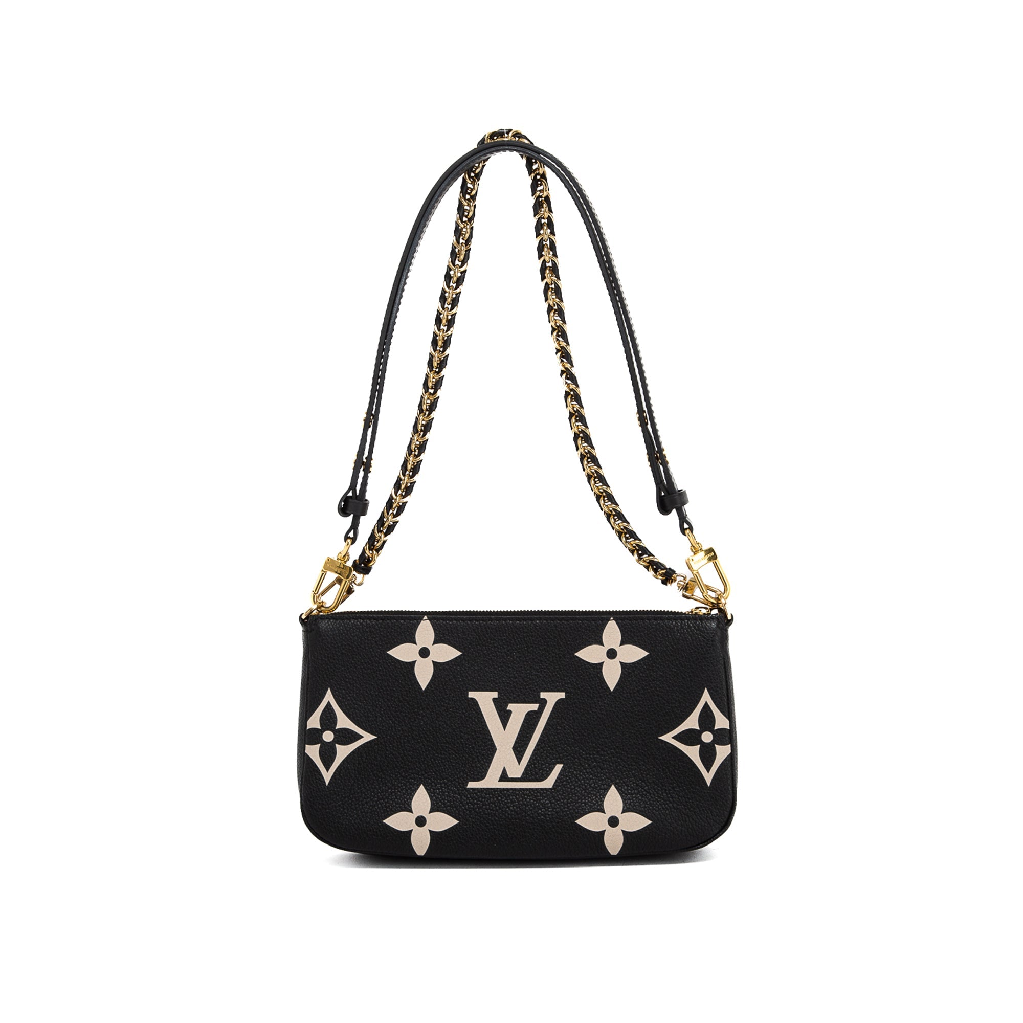 Louis Vuitton 2022 Bicolor Empreinte Leather Multi-Pochette Accessoires