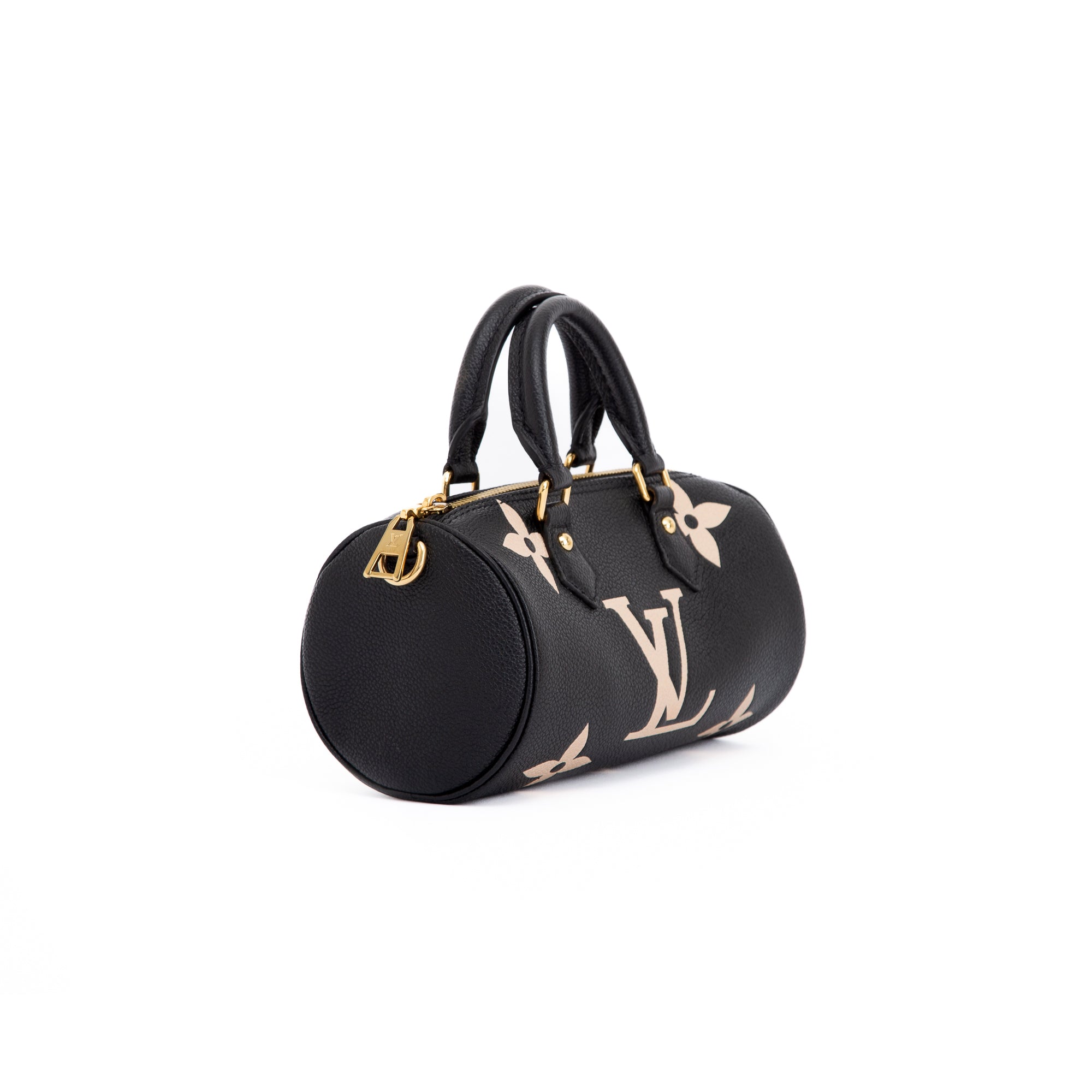 Louis Vuitton 2022 Bicolor Monogram Giant Empreinte Papillon BB w/ Box