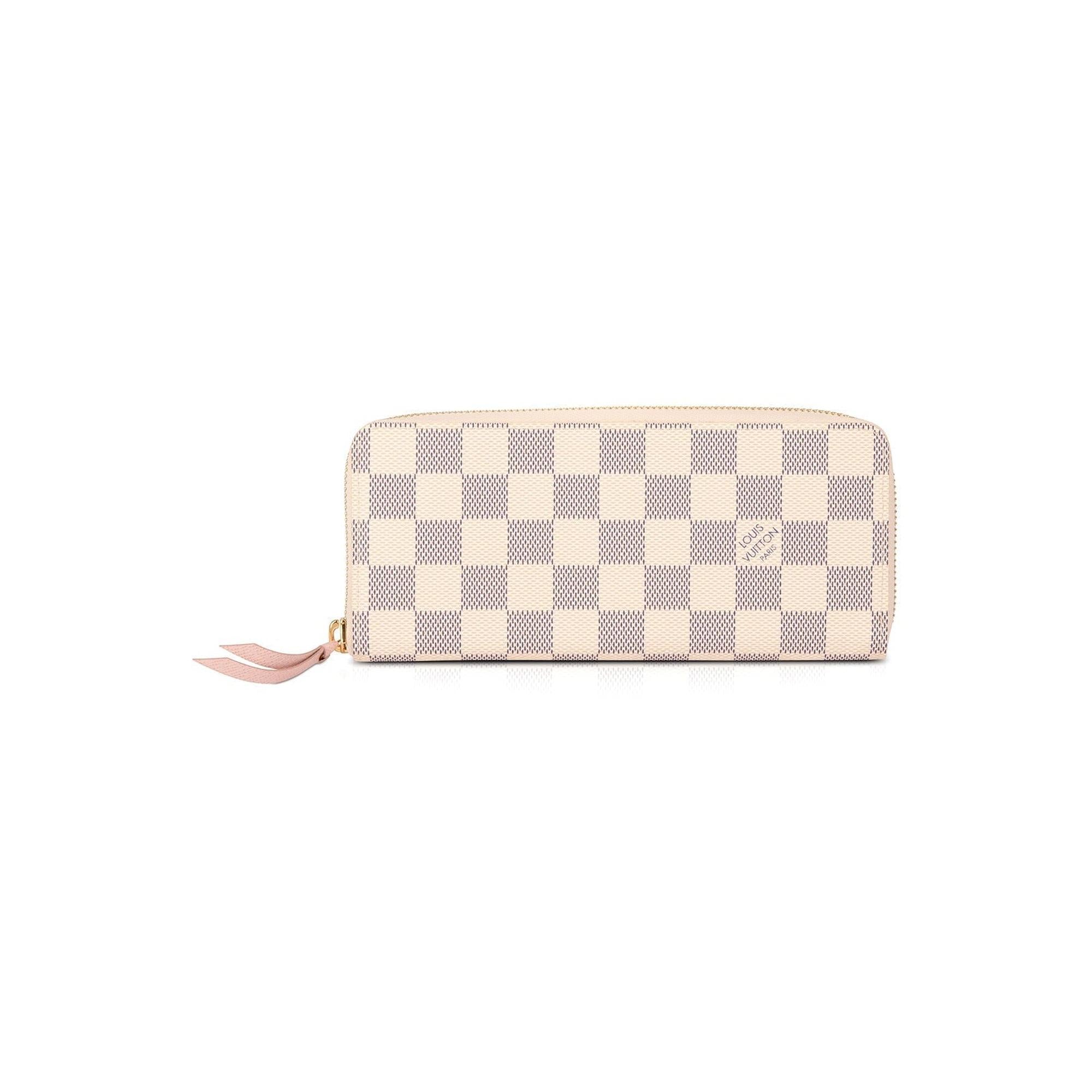 Louis Vuitton 2022 Damier Azur Clemence Wallet