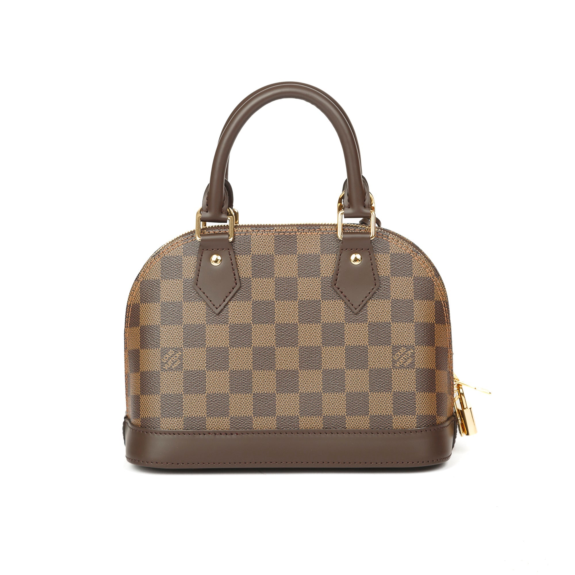 Louis Vuitton 2022 Damier Ebene Alma BB w/ Box & Receipt