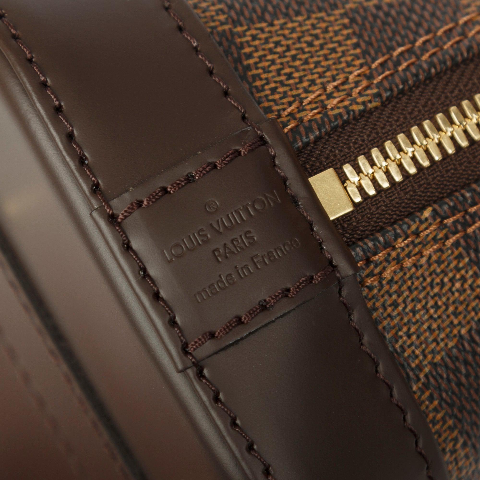 Louis Vuitton 2022 Damier Ebene Alma BB w/ Box & Receipt