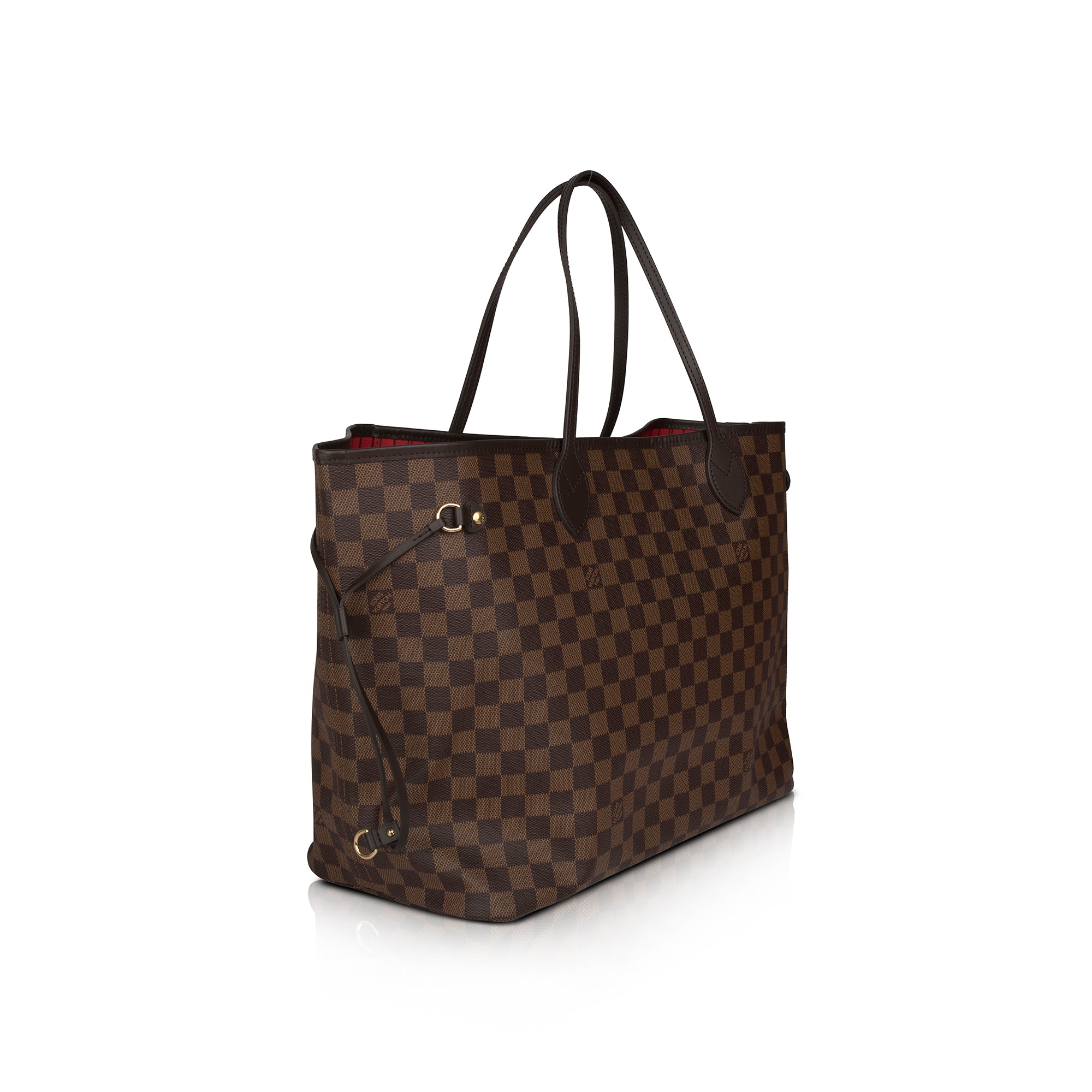 Louis Vuitton 2022 Damier Ebene Neverfull GM w/ Pouch, Box & Receipt