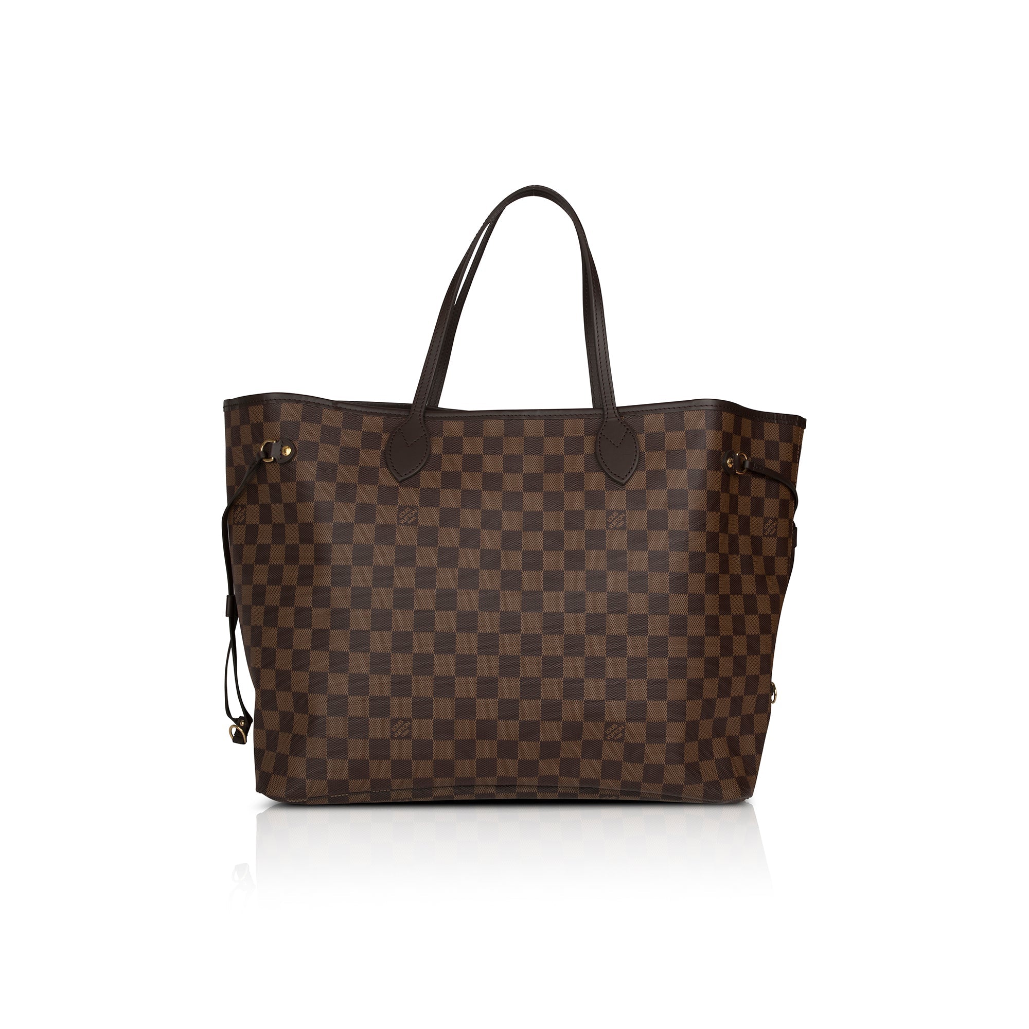 Louis Vuitton 2022 Damier Ebene Neverfull GM w/ Pouch, Box & Receipt