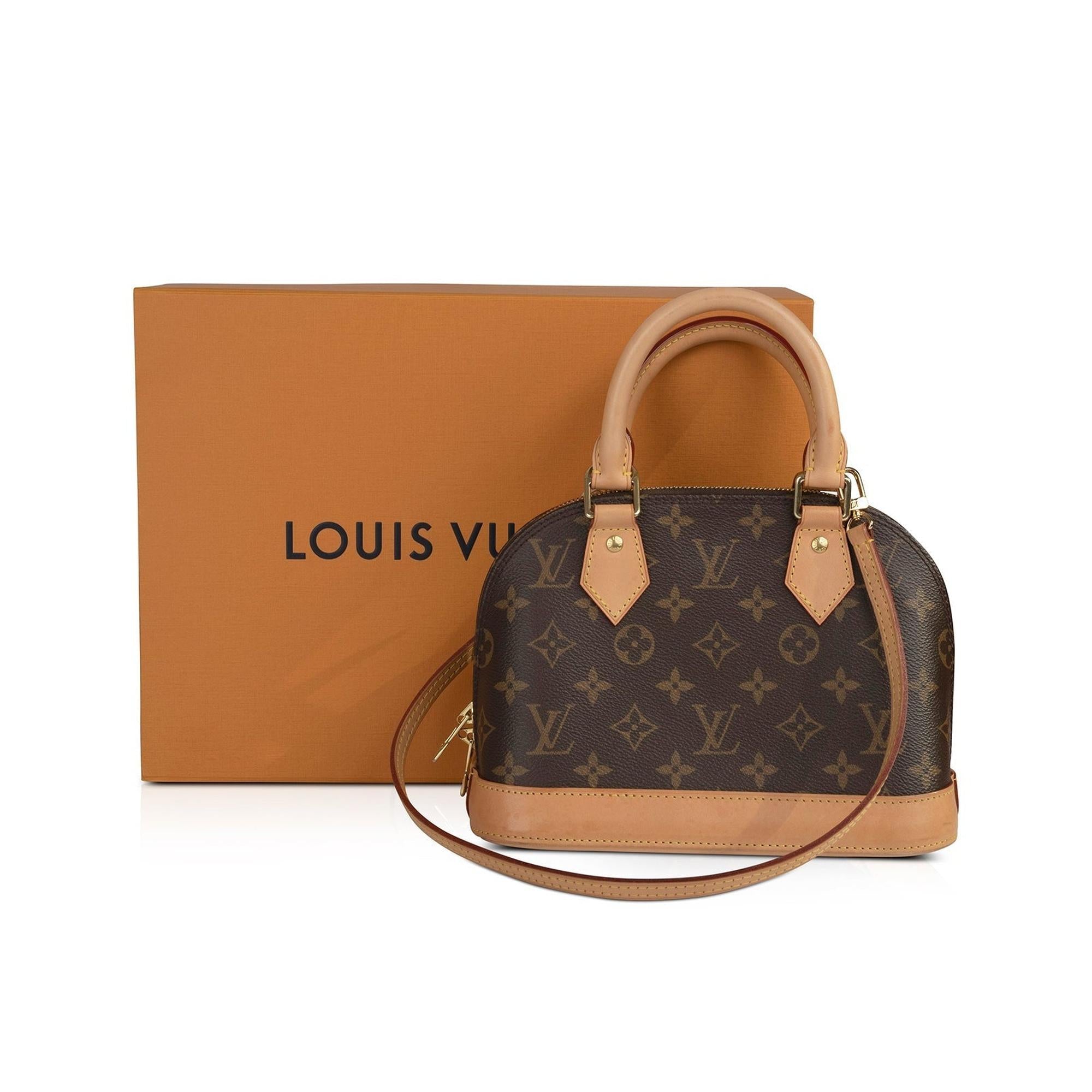 Louis Vuitton 2022 Monogram Alma BB w/ Box & Receipt