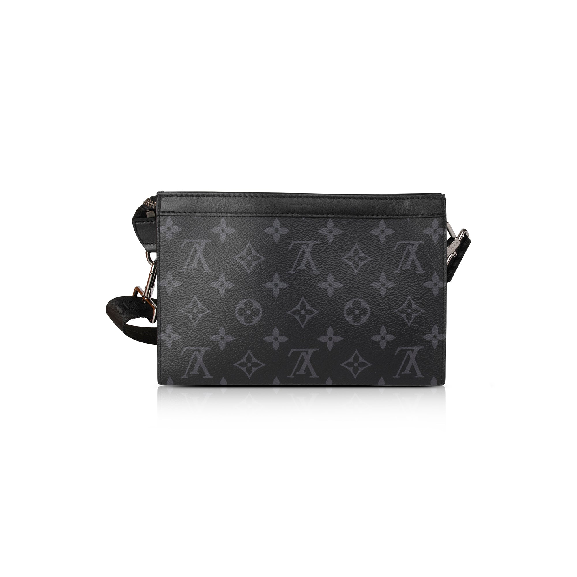 Louis Vuitton 2022 Monogram Eclipse Gaston Wearable Wallet w/ Box