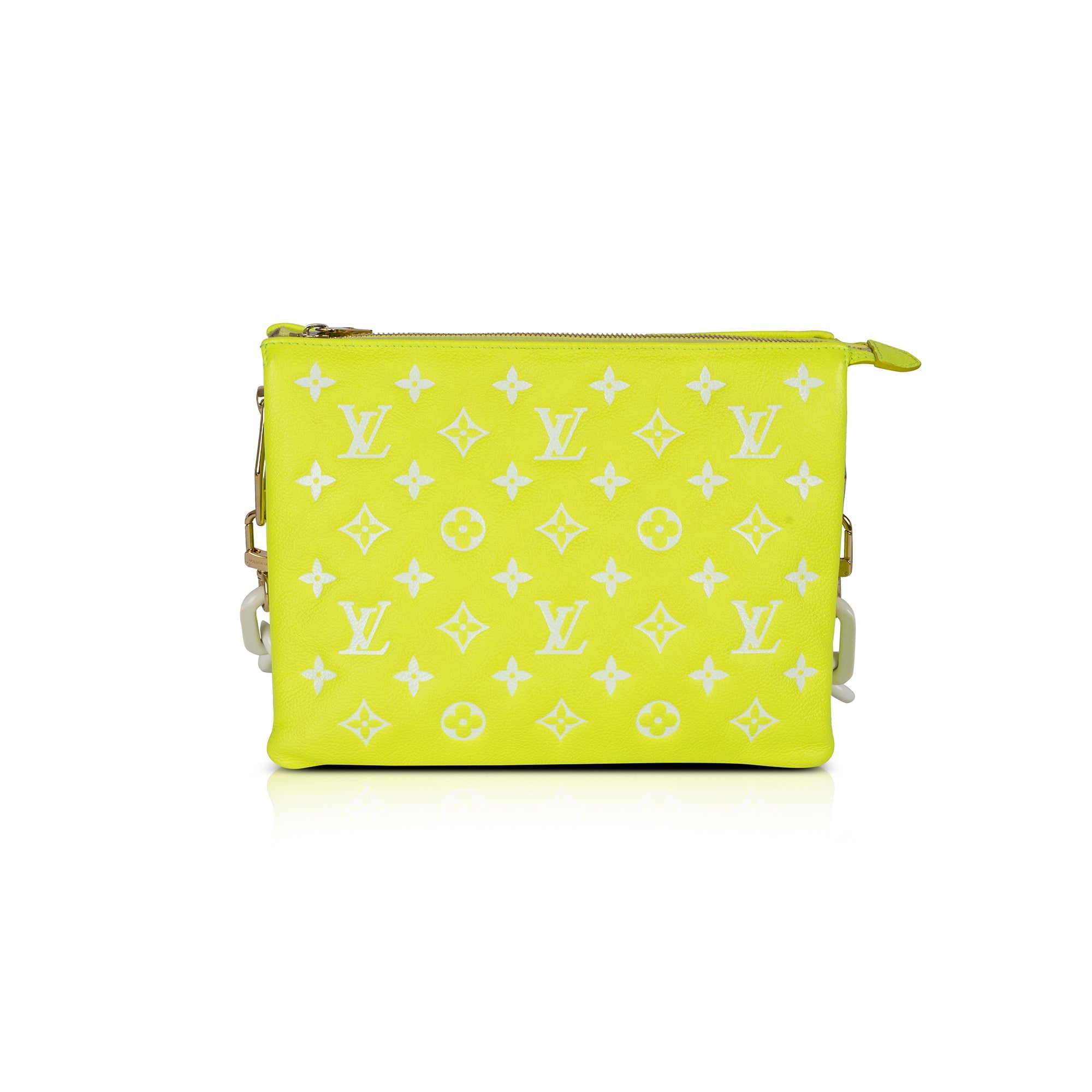 Louis Vuitton 2022 Monogram Embossed Leather Coussin PM