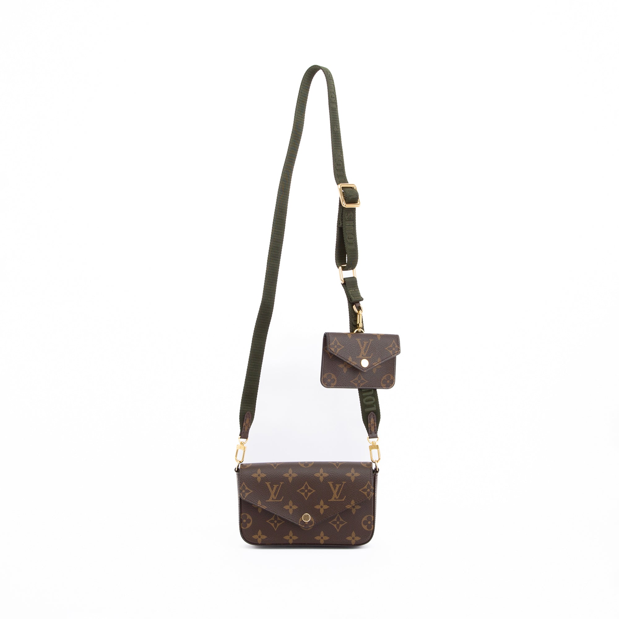 Louis Vuitton 2022 Monogram Felicie Strap & Go w/ Box