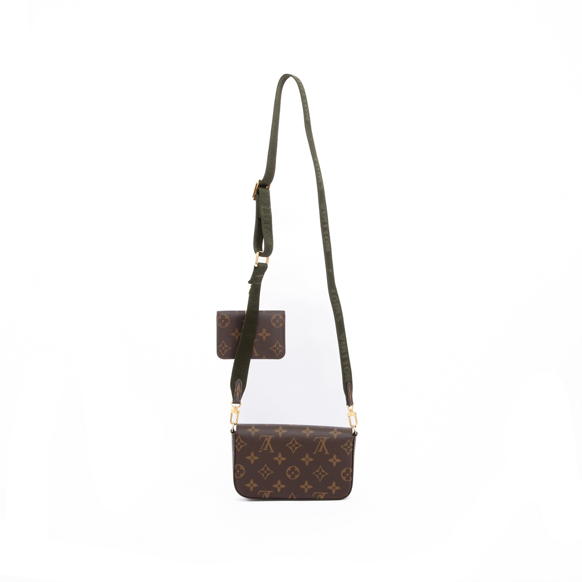 Louis Vuitton 2022 Monogram Felicie Strap & Go w/ Box