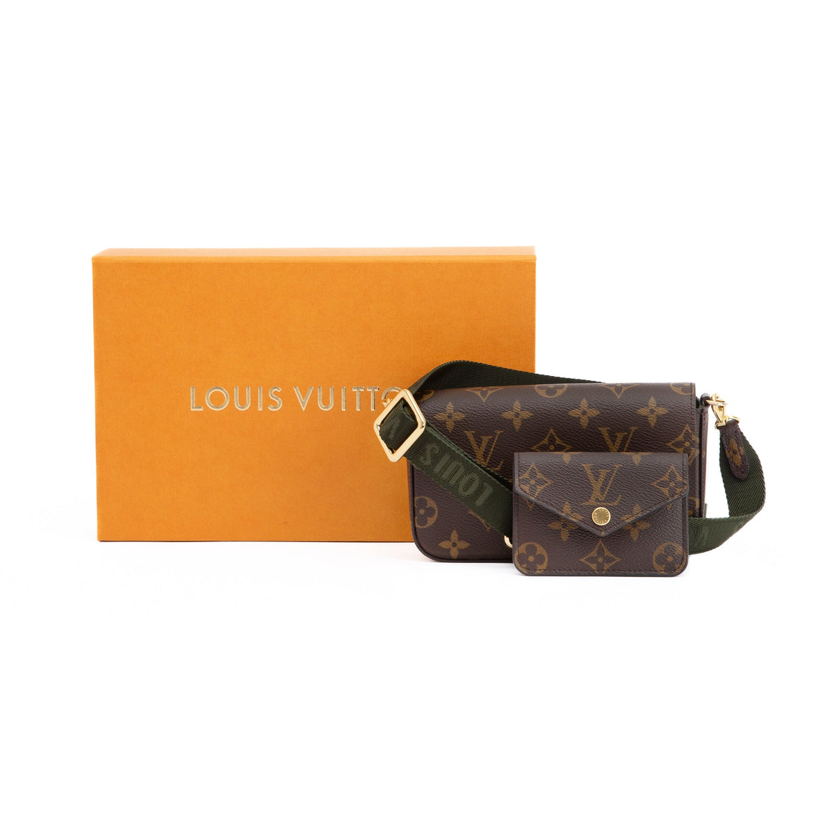 Louis Vuitton 2022 Monogram Felicie Strap & Go w/ Box – Oliver