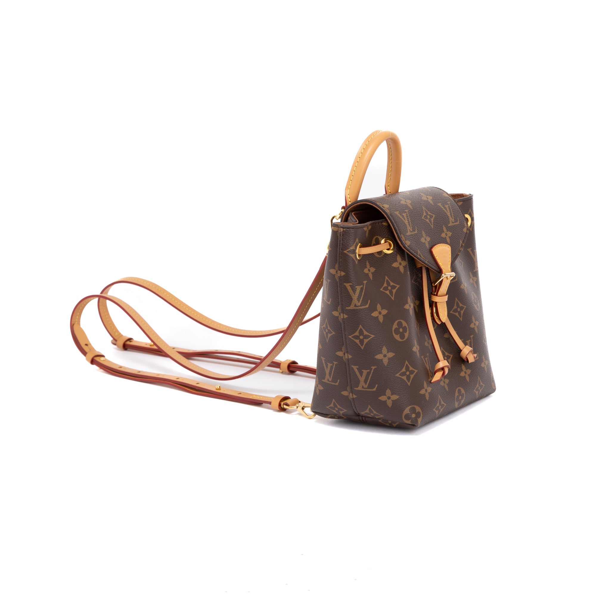 Louis Vuitton 2022 Monogram Montsouris BB Backpack w/ Box & Receipt