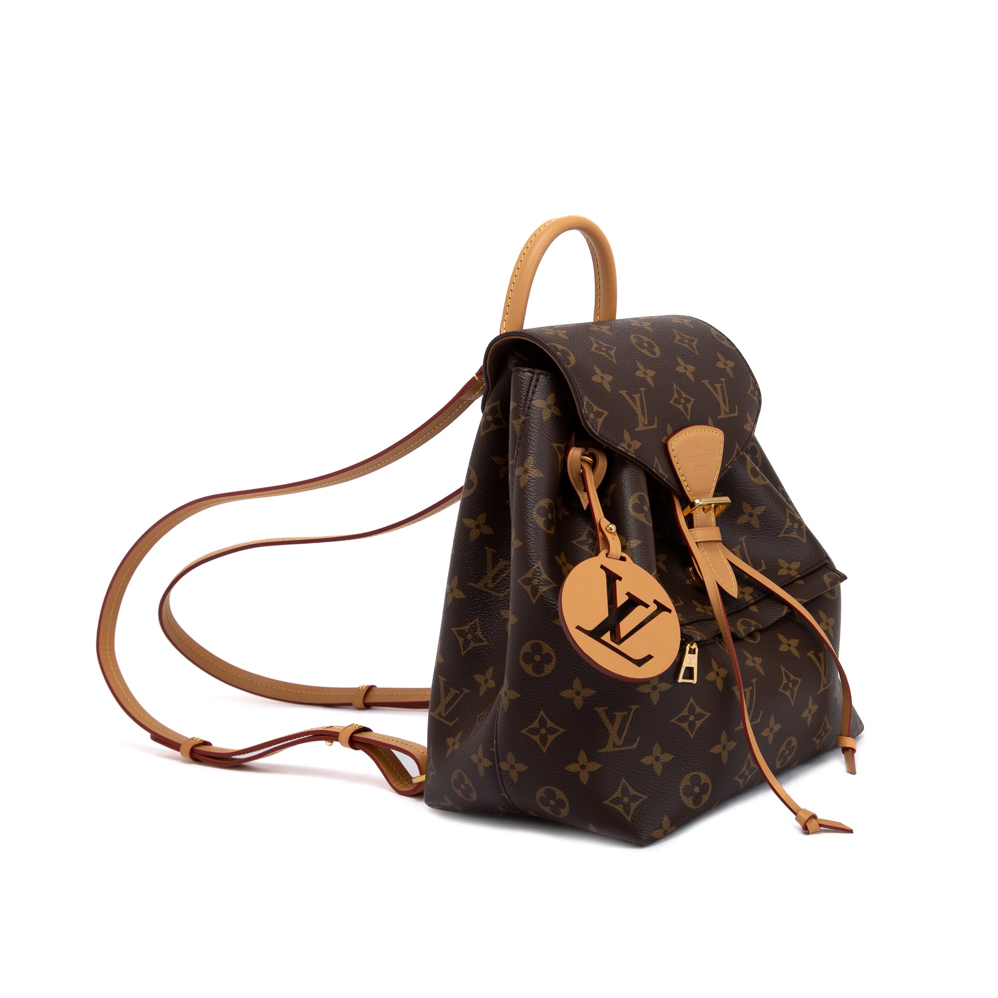 Louis Vuitton 2022 Monogram Montsouris PM Backpack w/ Receipt