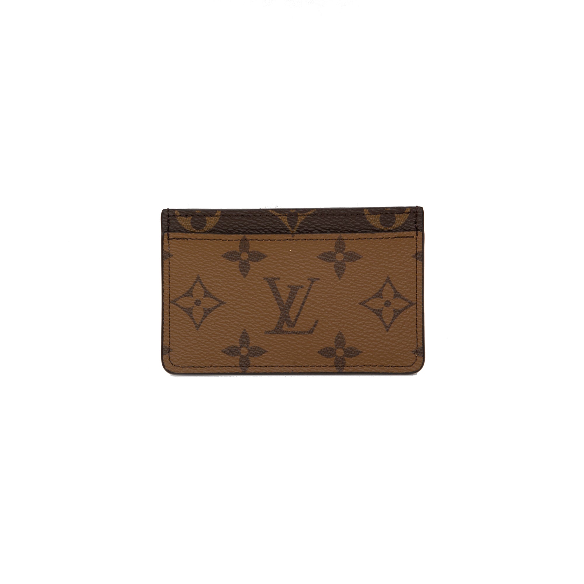 Louis Vuitton 2022 Monogram Reverse Card Holder w/ Box
