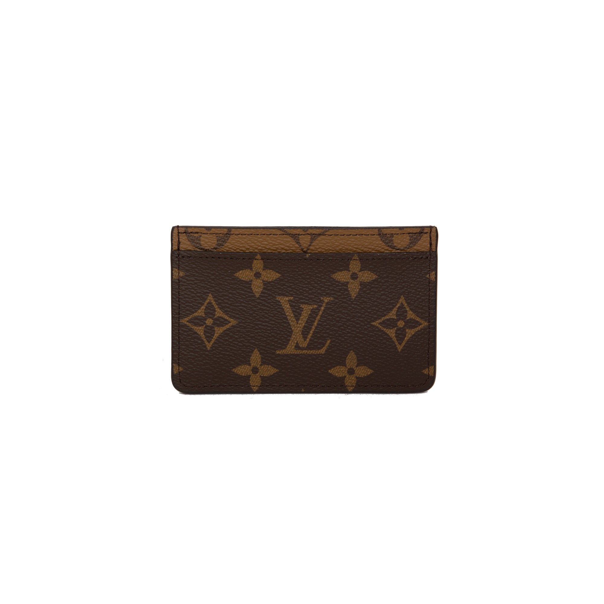 Louis Vuitton 2022 Monogram Reverse Card Holder w/ Box