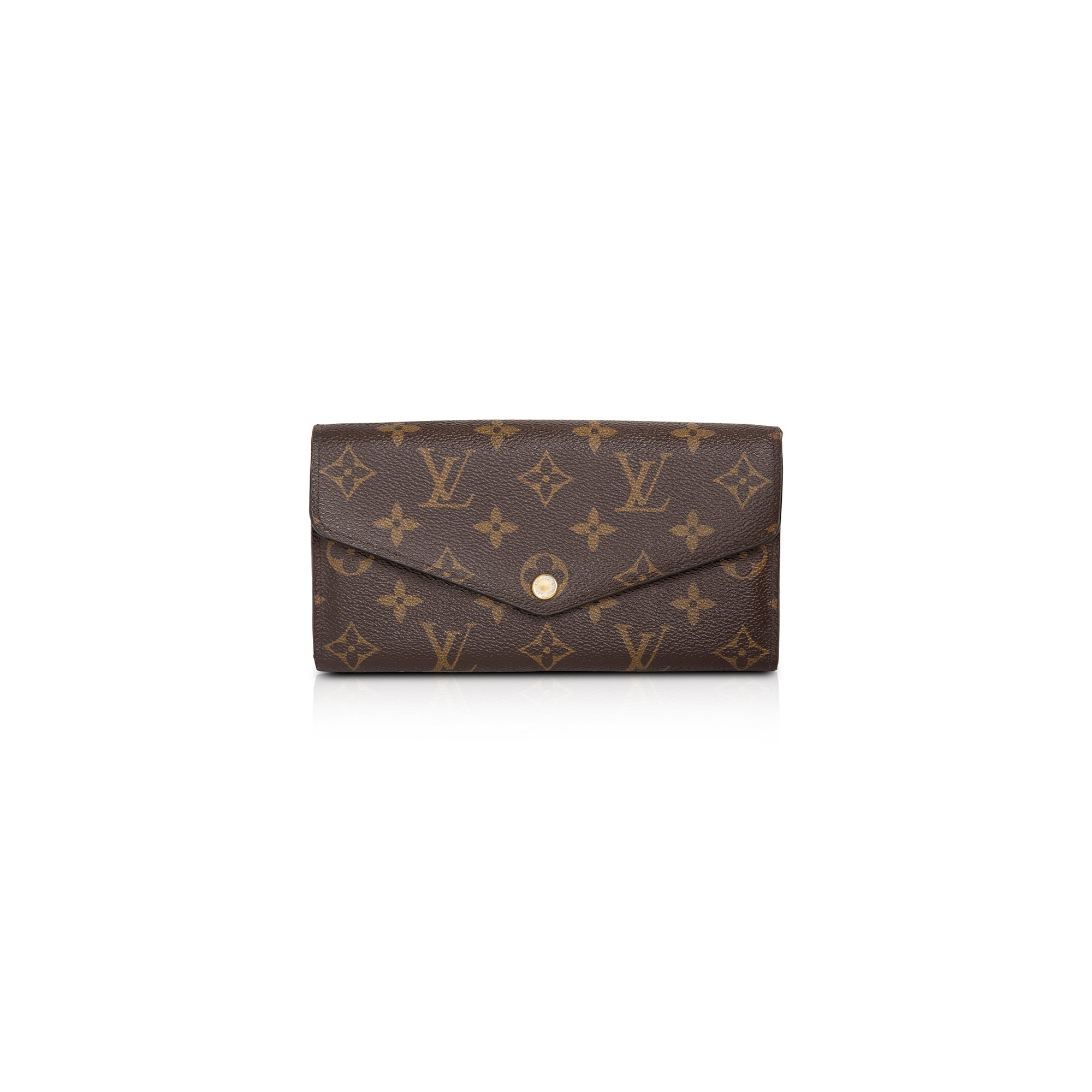 Louis Vuitton 2022 Monogram Sarah Wallet w/ Box