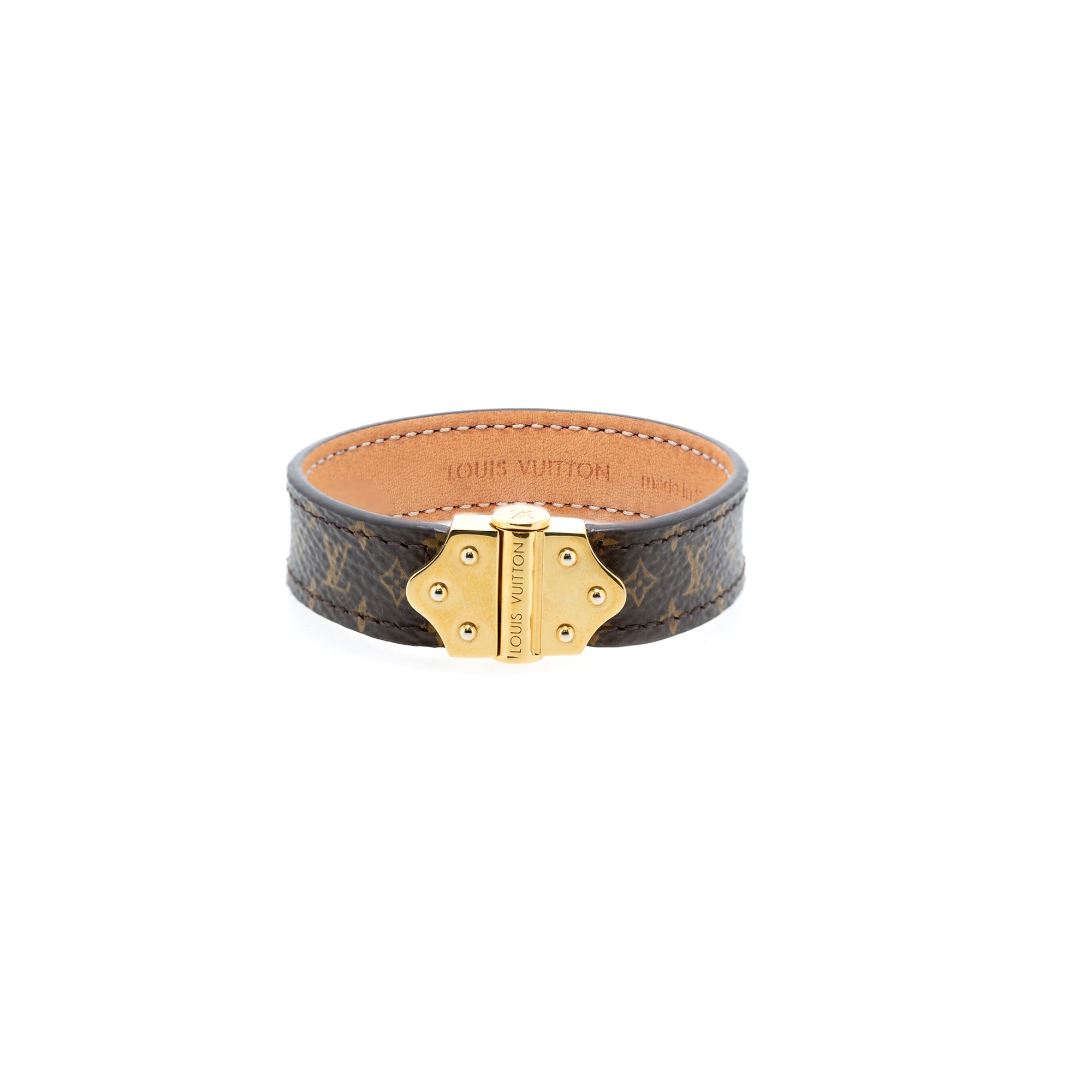 Louis Vuitton 2022 Nano Monogram Bracelet w/ Box & Receipt