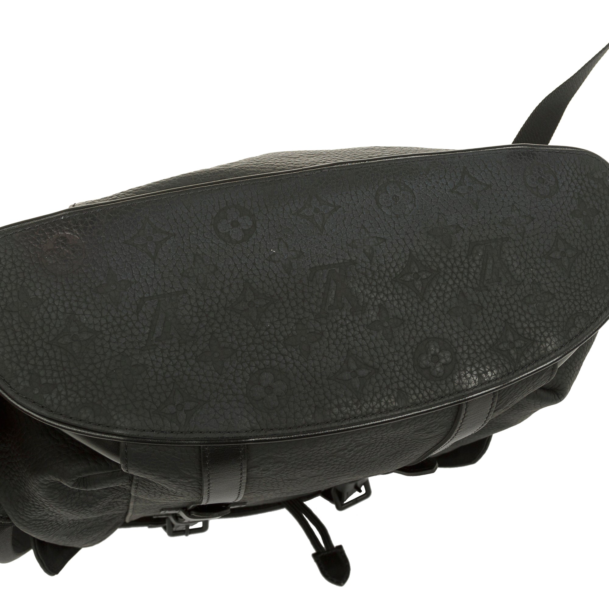 Louis Vuitton 2022 Taurillon Leather Christopher PM Backpack w/ Box