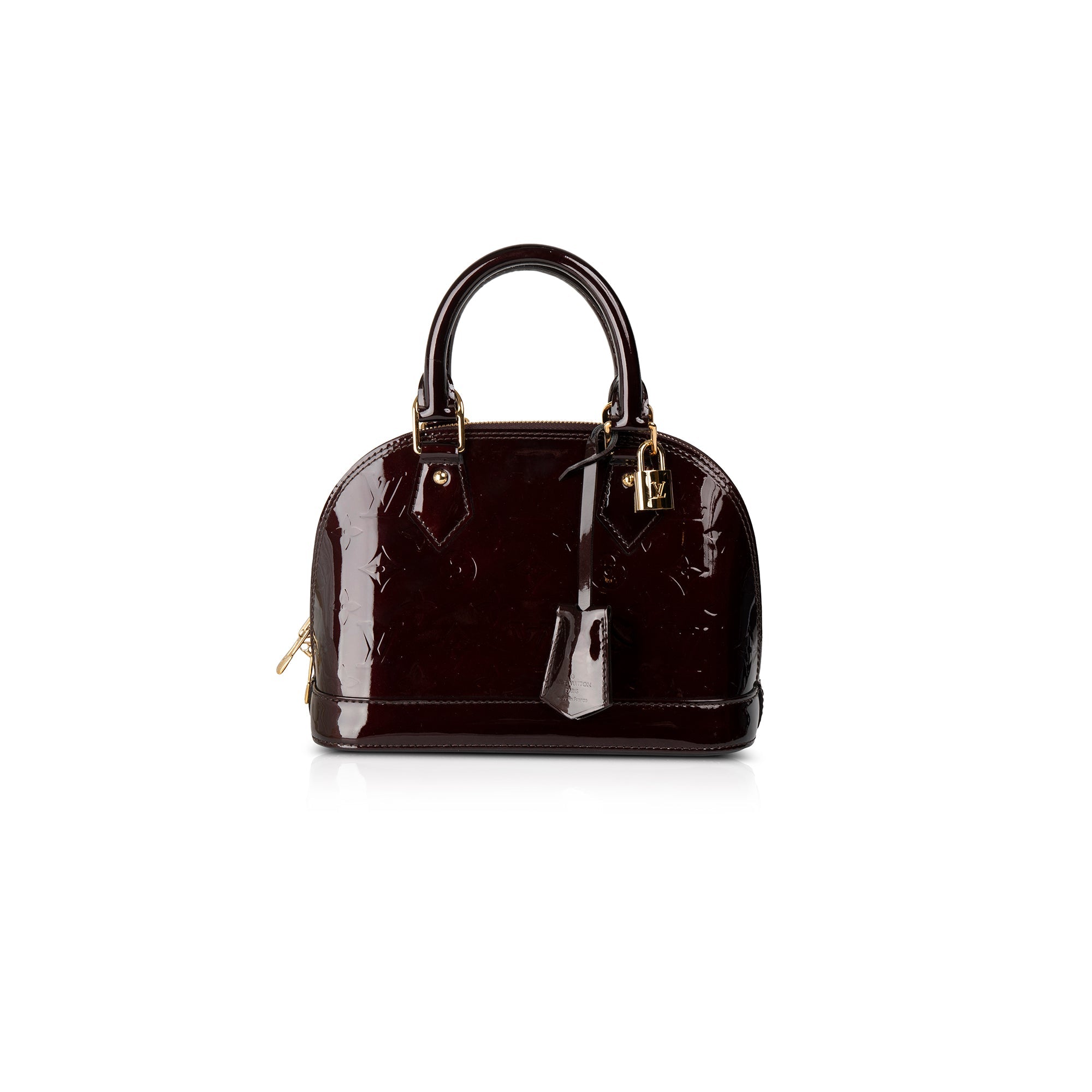 Louis Vuitton Amarante Vernis Alma BB