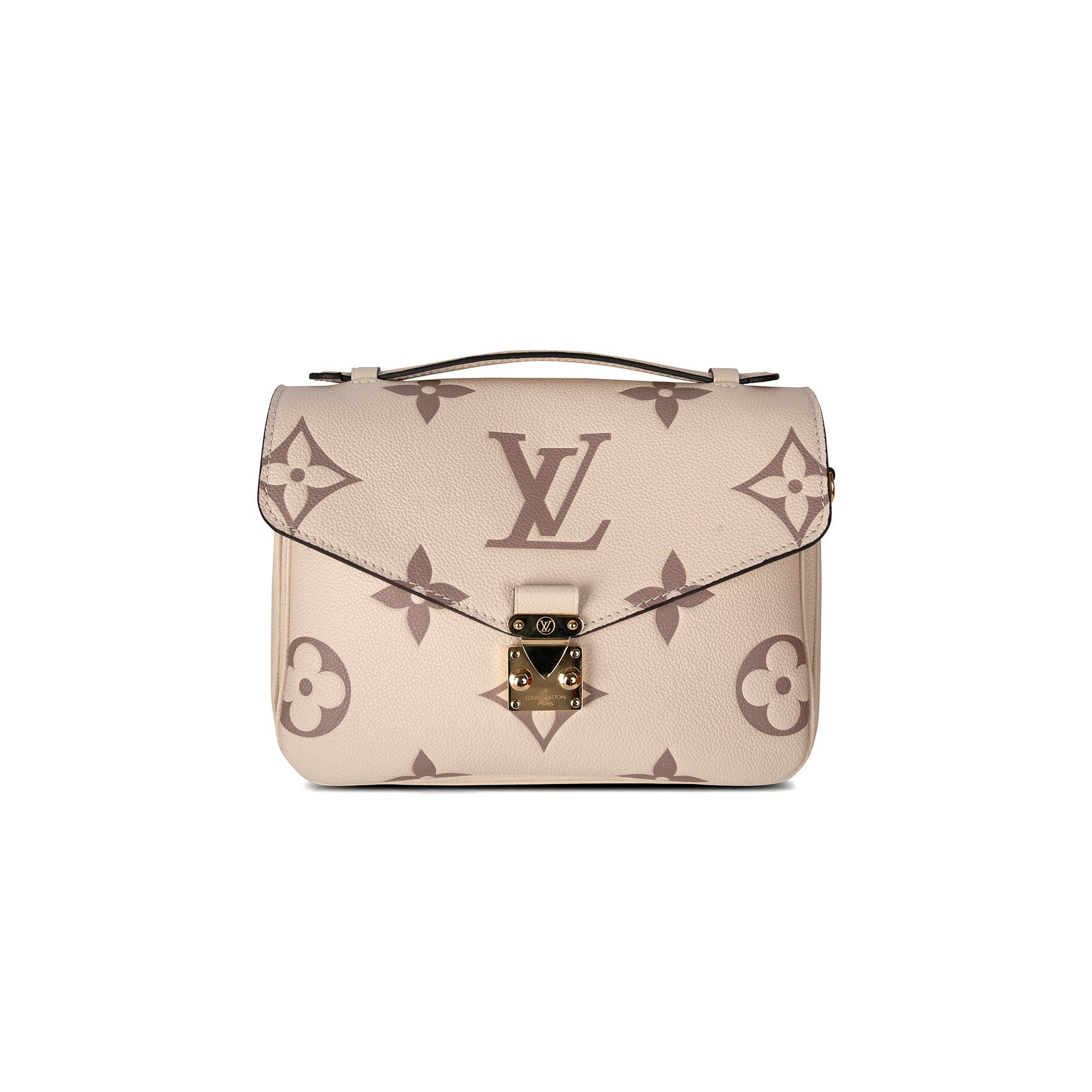 Louis Vuitton Bicolor Monogram Empreinte Pochette Metis w/ Box