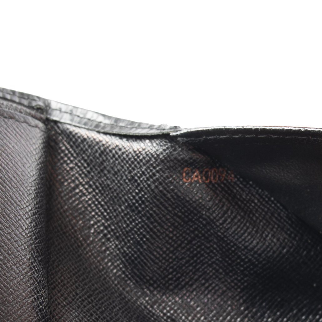 Louis Vuitton Black Epi International Wallet