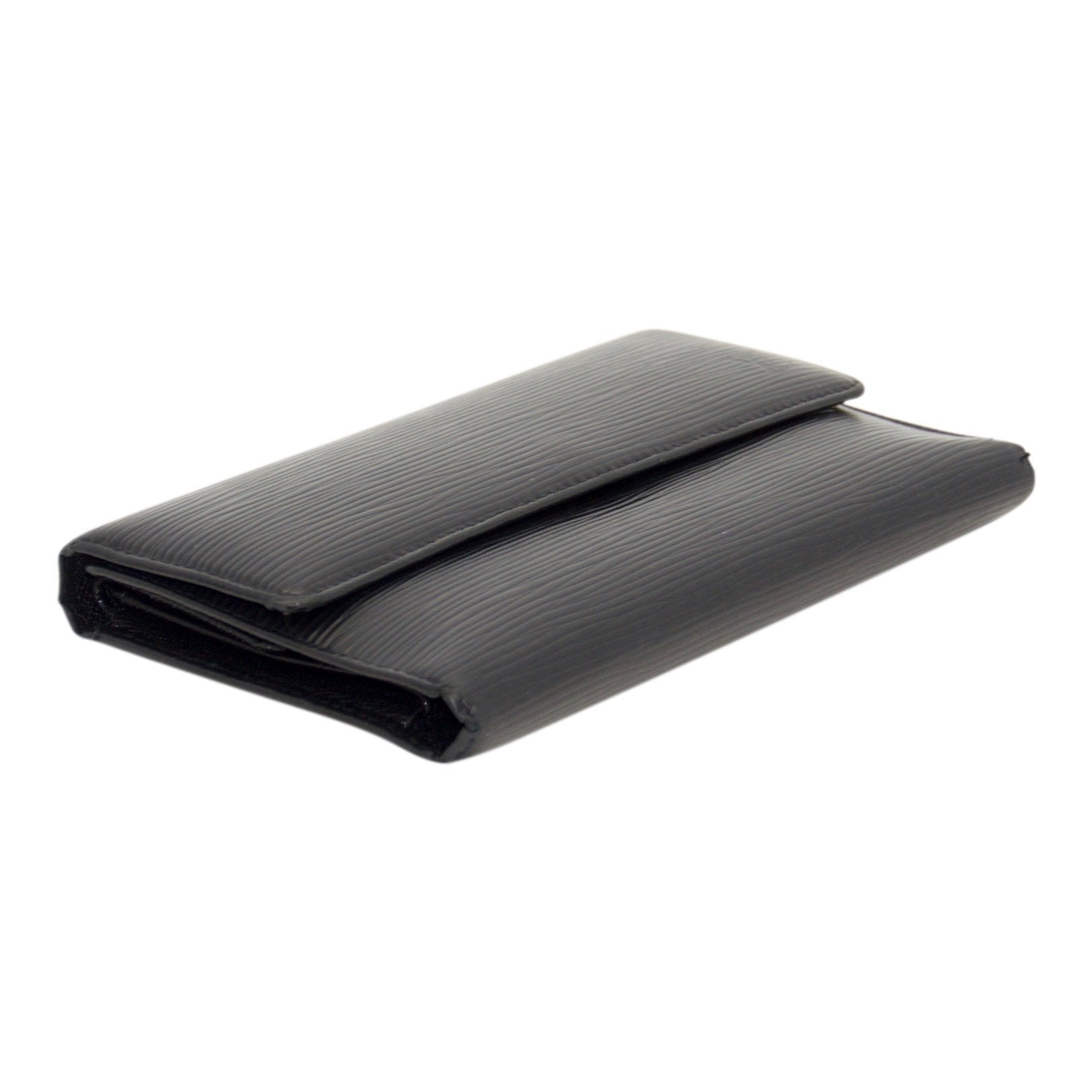 Louis Vuitton Black Epi International Wallet