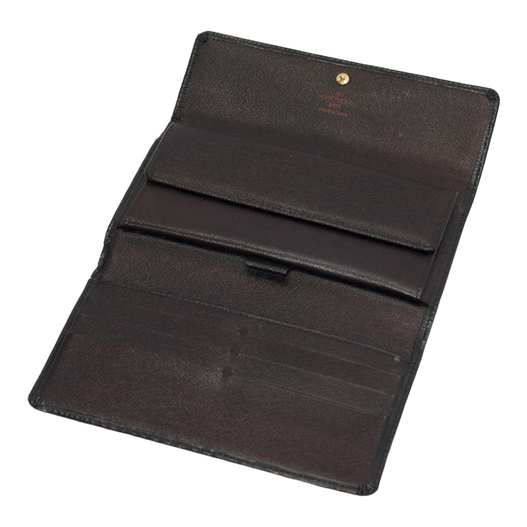 Louis Vuitton Black Epi International Wallet