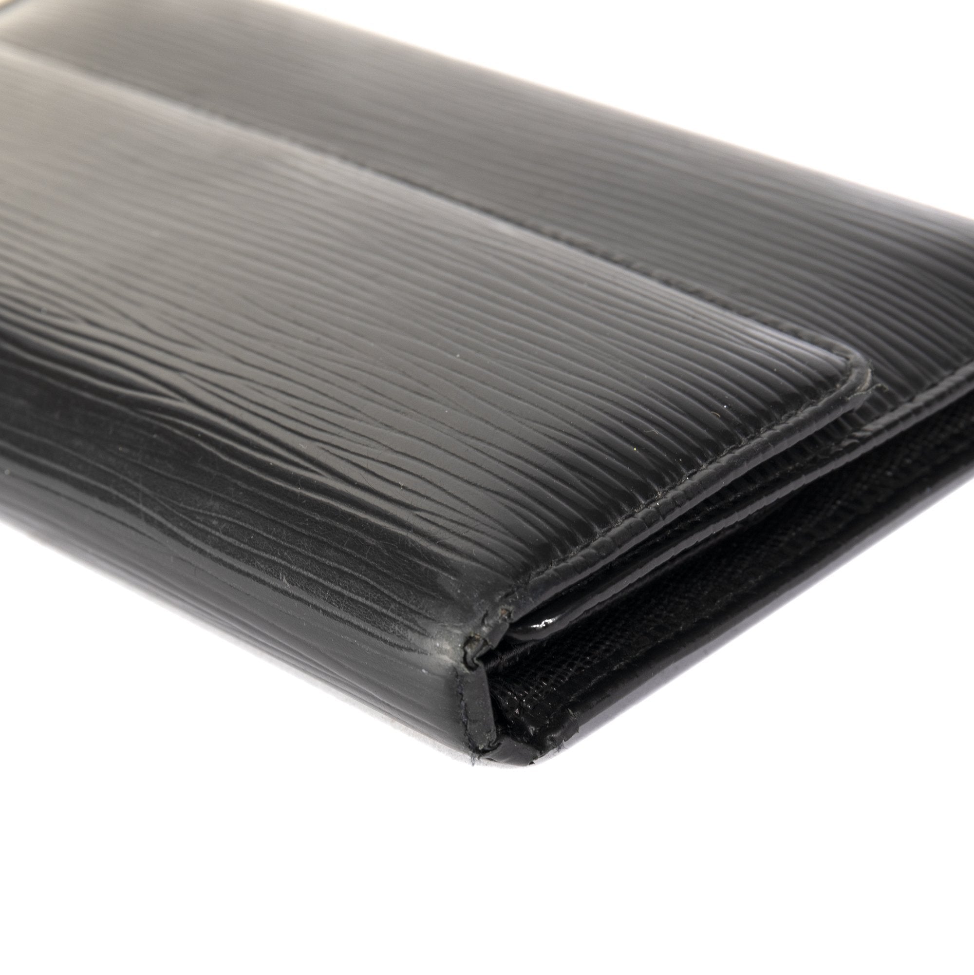 Louis Vuitton Black Epi International Wallet