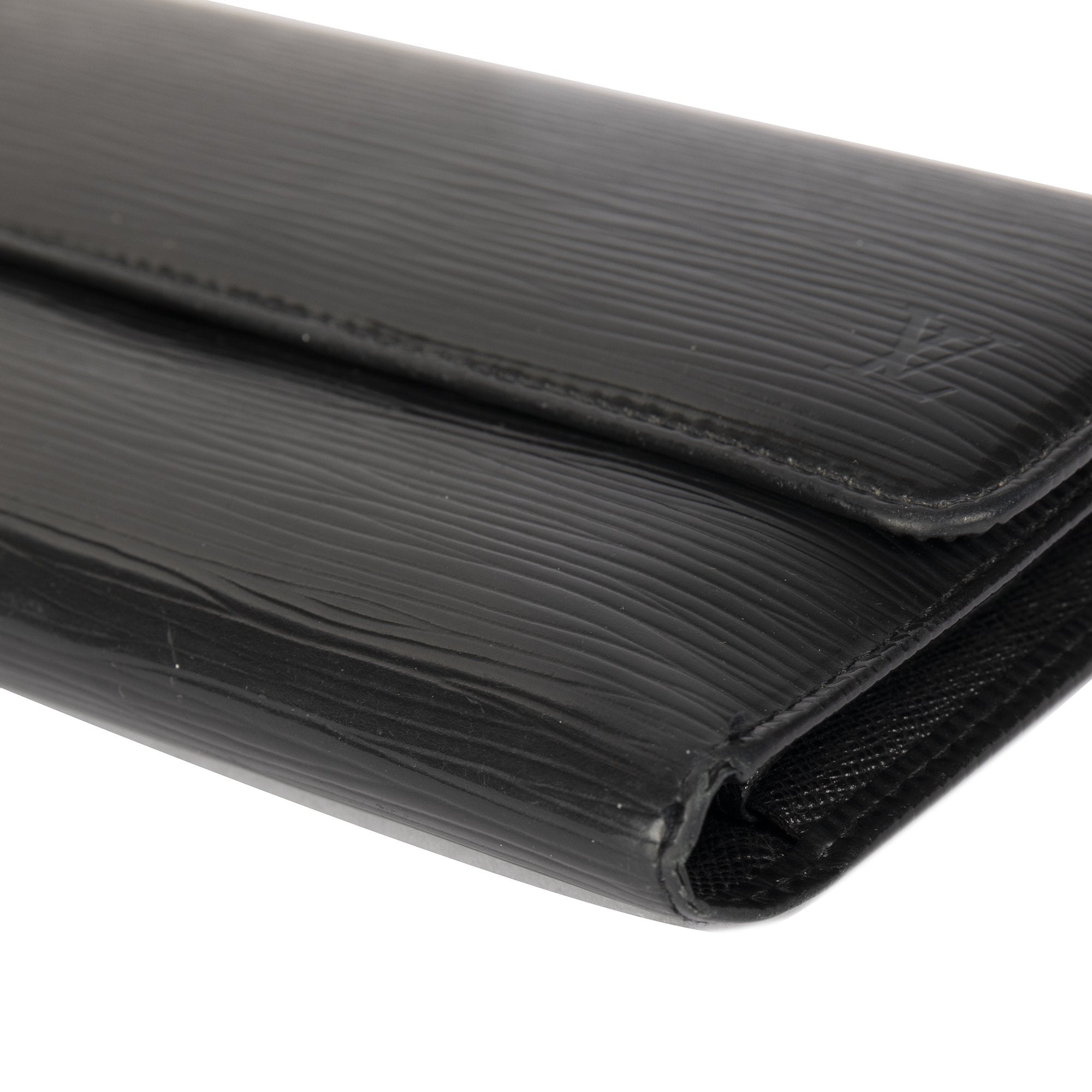 Louis Vuitton Black Epi International Wallet