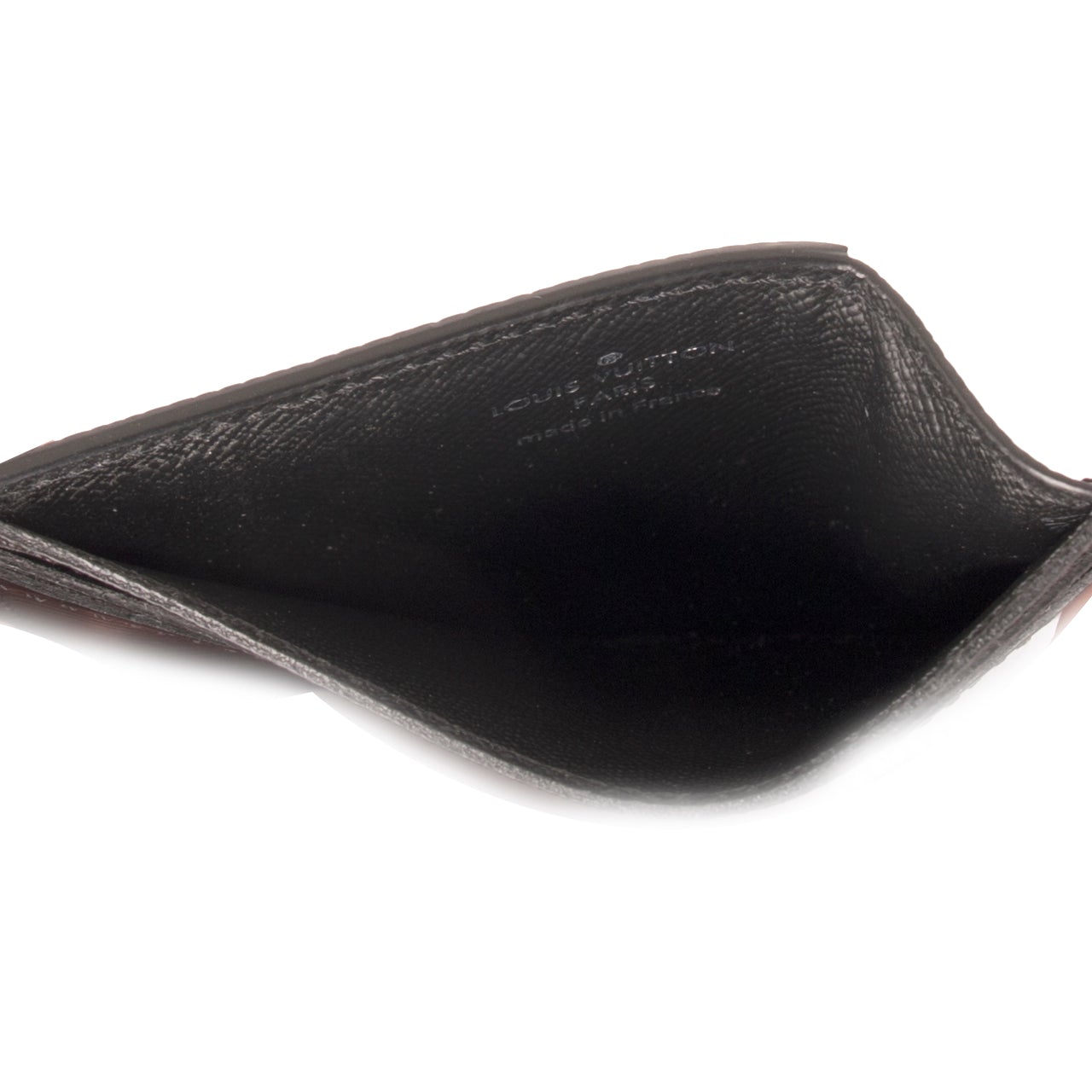 Louis Vuitton Black Epi Leather Neo Card Holder w/ Box