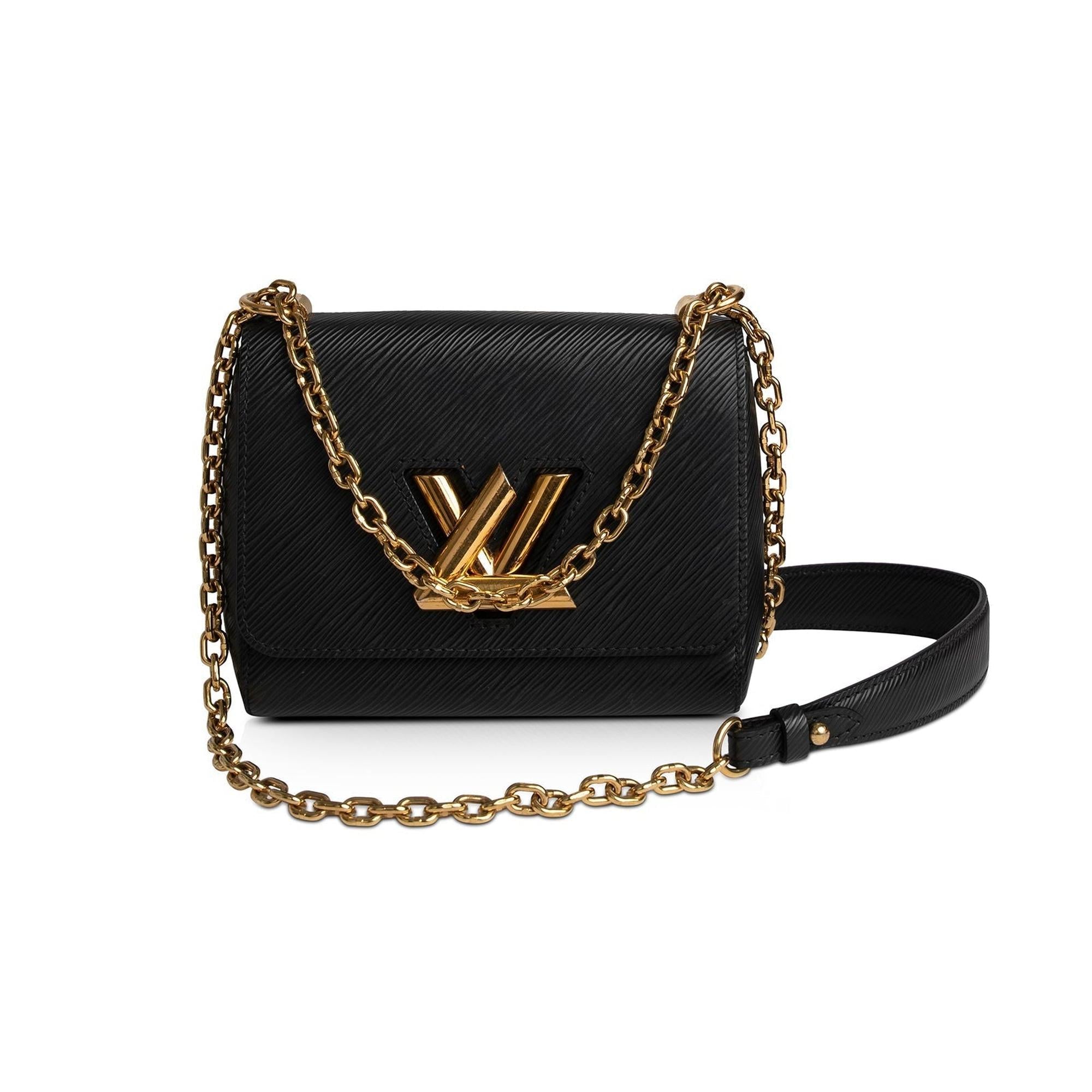 Louis Vuitton Black Epi Leather Twist PM