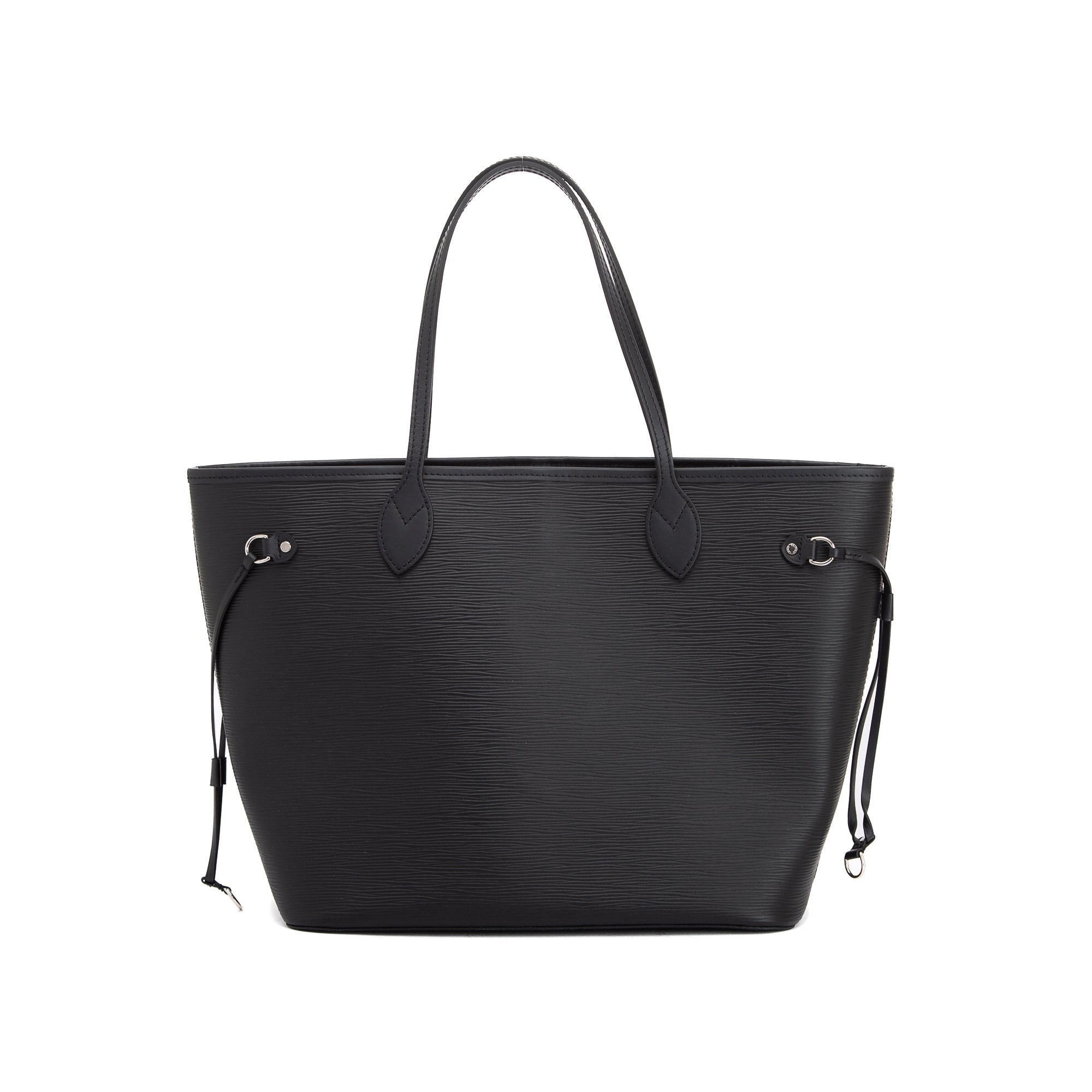 Louis Vuitton Black Epi Neverfull MM w/ Pouch