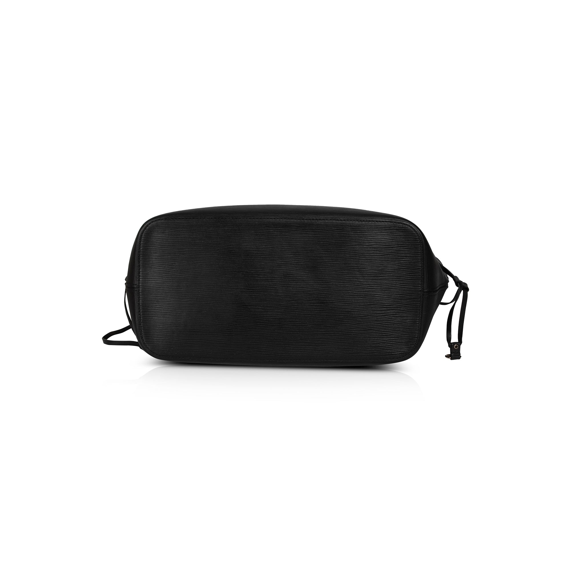 Louis Vuitton Black Epi Neverfull MM w/ Pouch