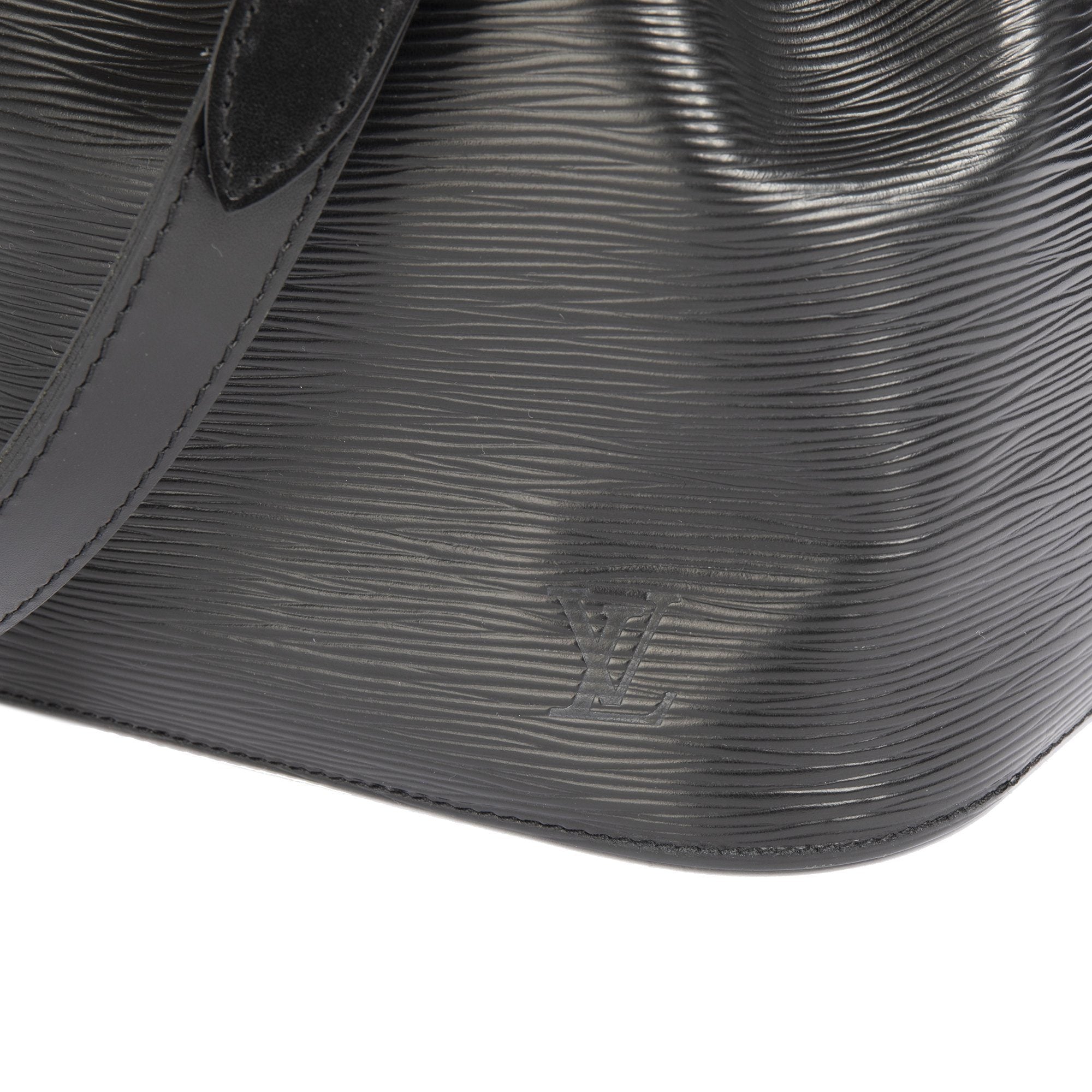 Louis Vuitton Black Epi Petite Noe Bag