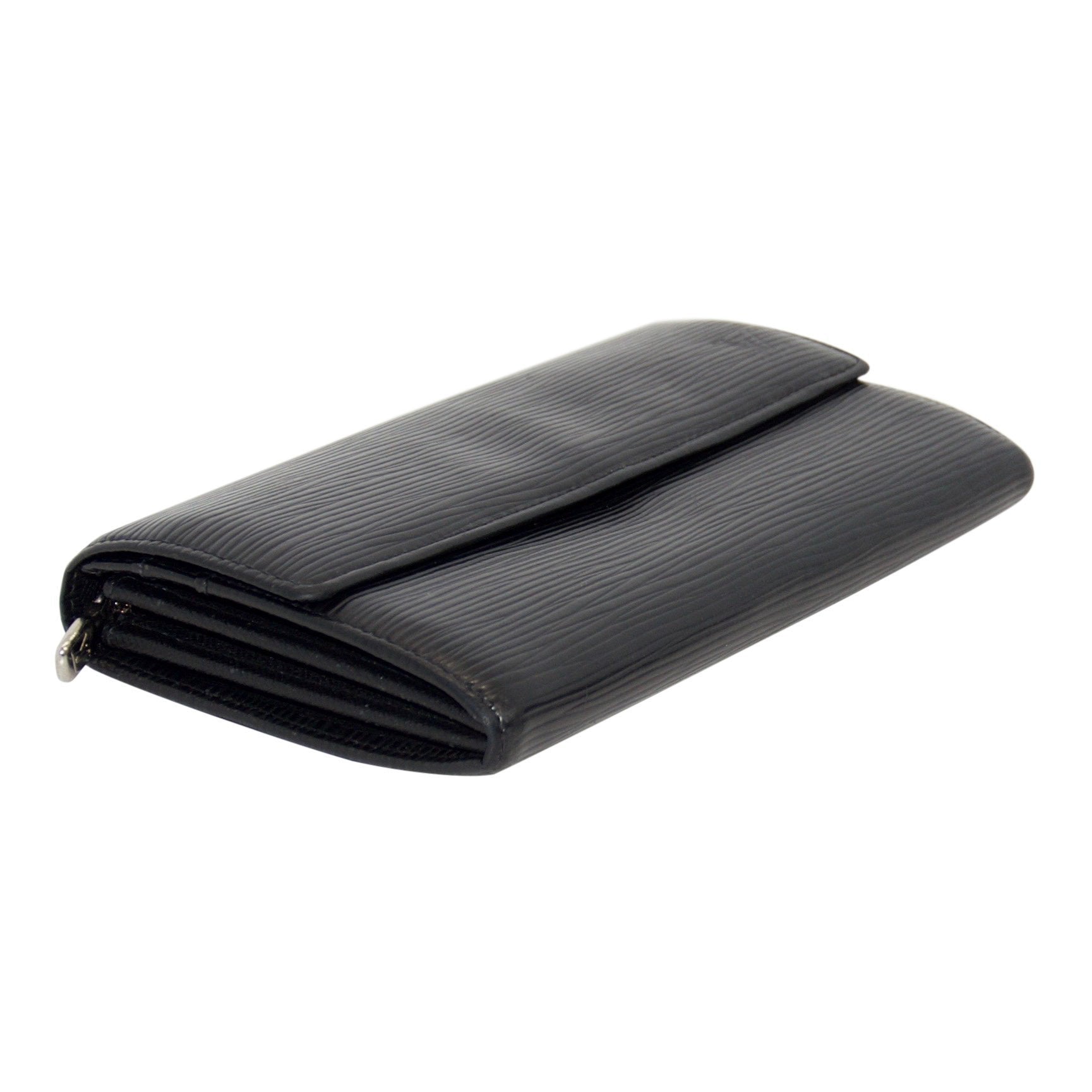 Louis Vuitton Black Epi Sarah Wallet