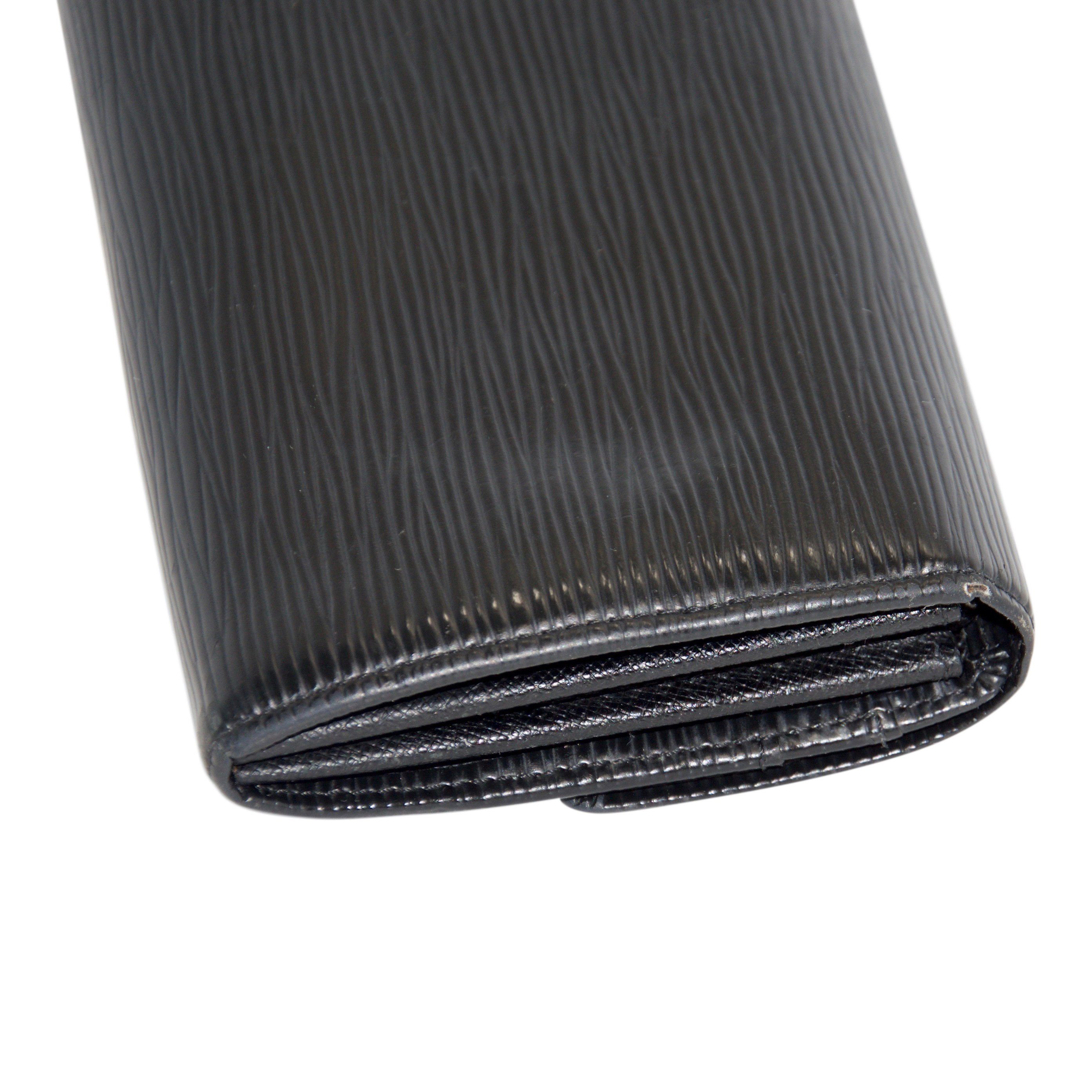 Louis Vuitton Black Epi Sarah Wallet