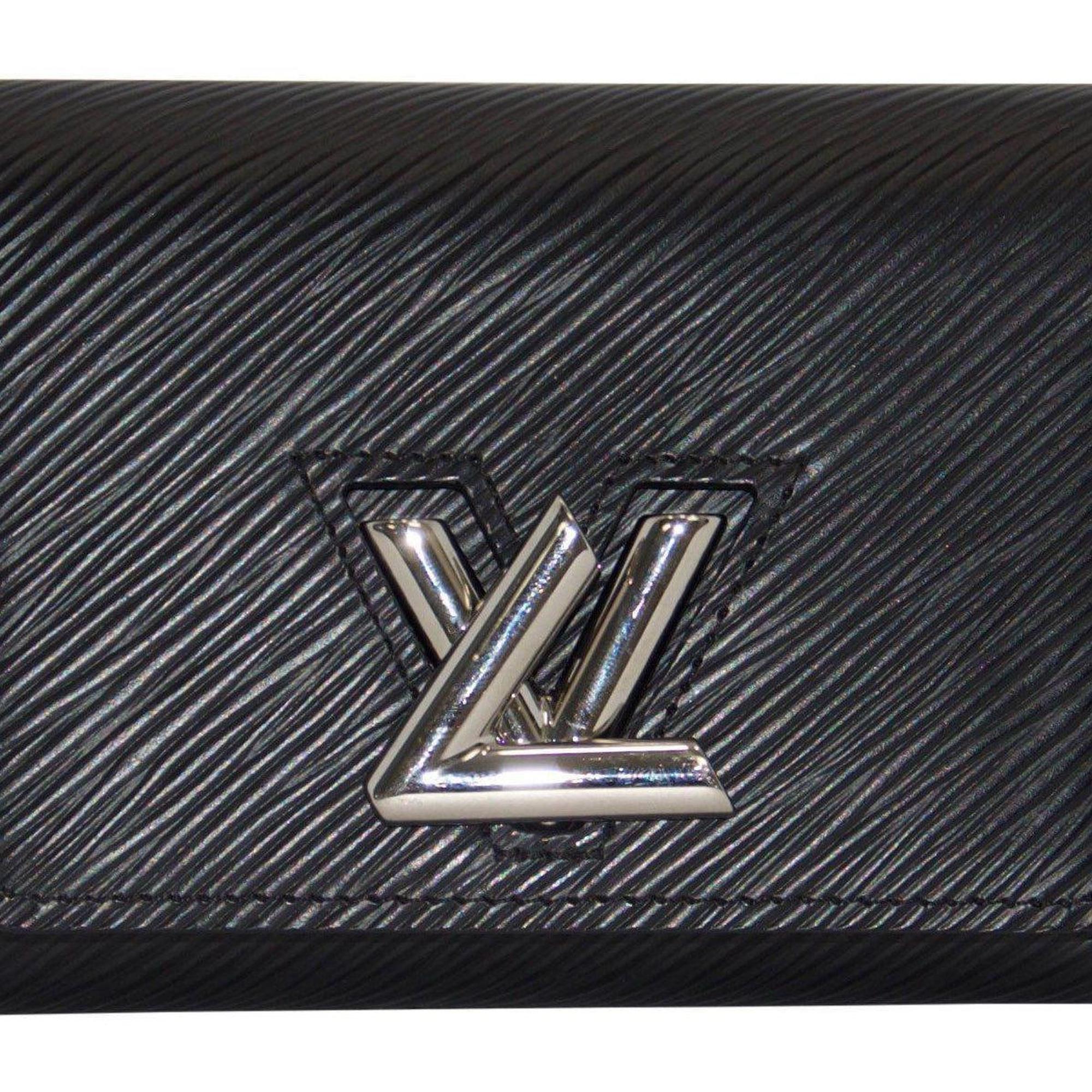 Louis Vuitton Black Epi Twist Compact Wallet