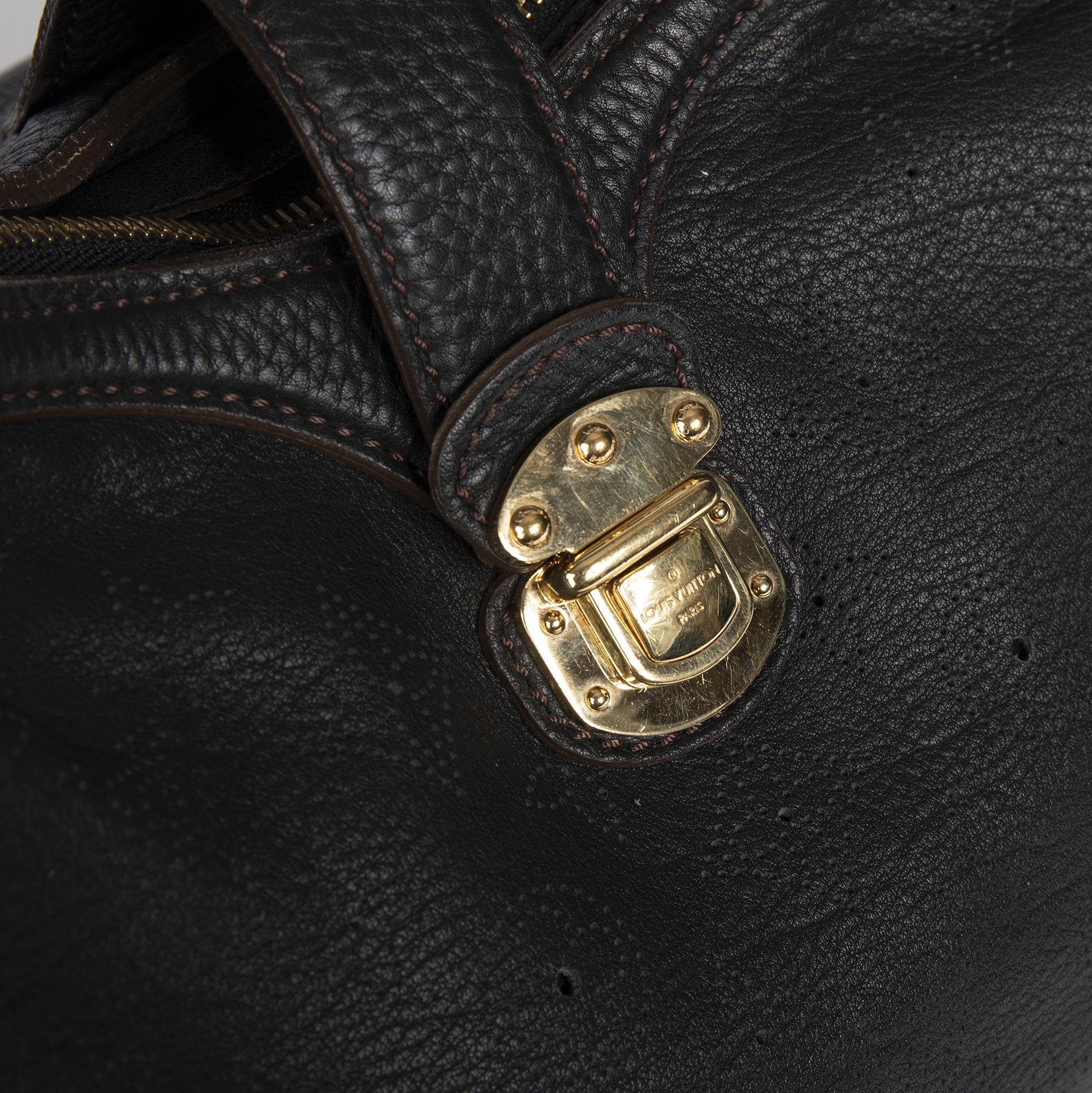 Louis Vuitton Black Mahina XS Bag