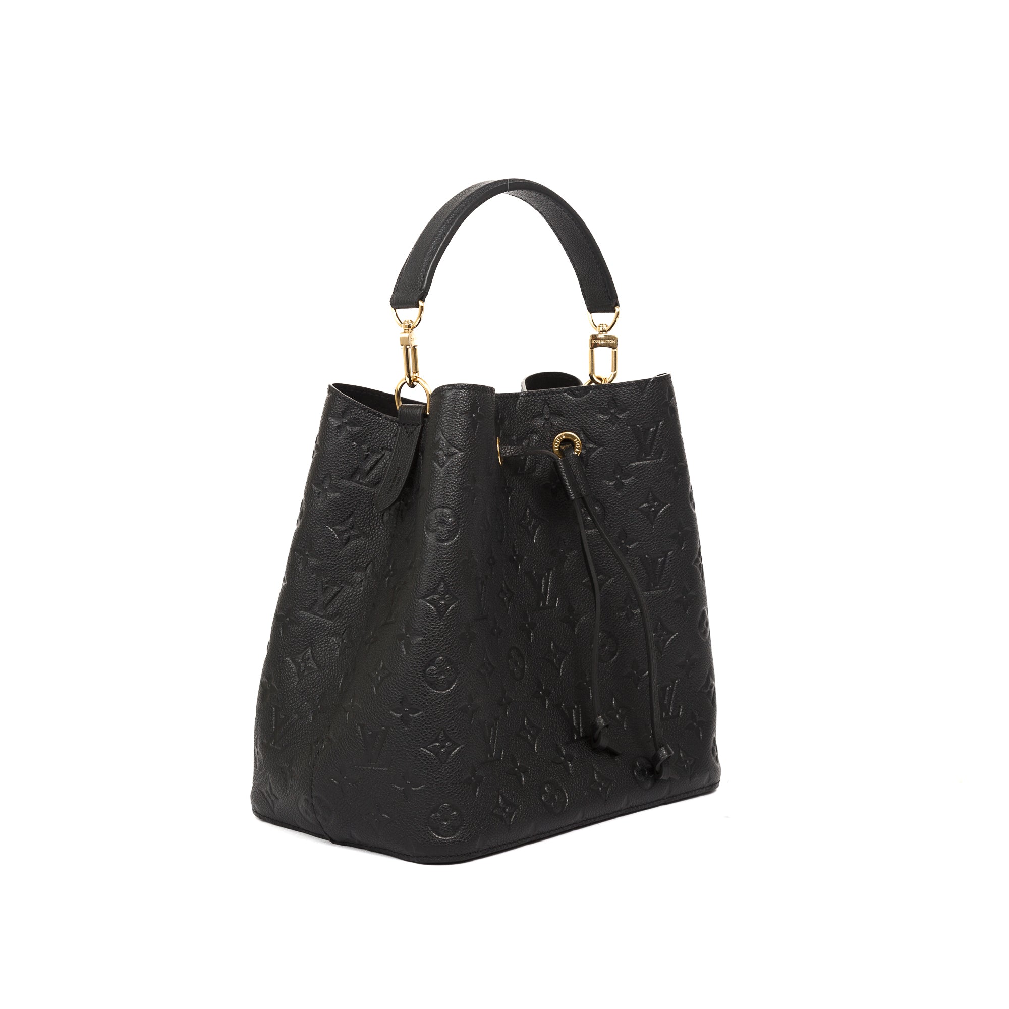 Louis Vuitton Black Monogram Empreinte Neonoe MM w/ Box