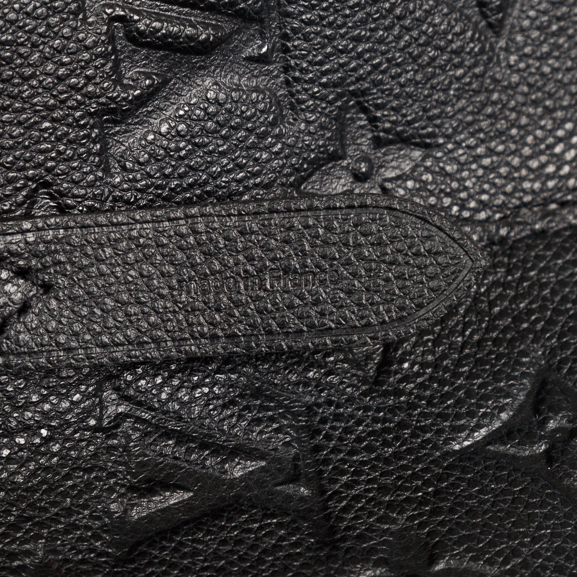 Louis Vuitton Black Monogram Empreinte Neonoe MM w/ Box