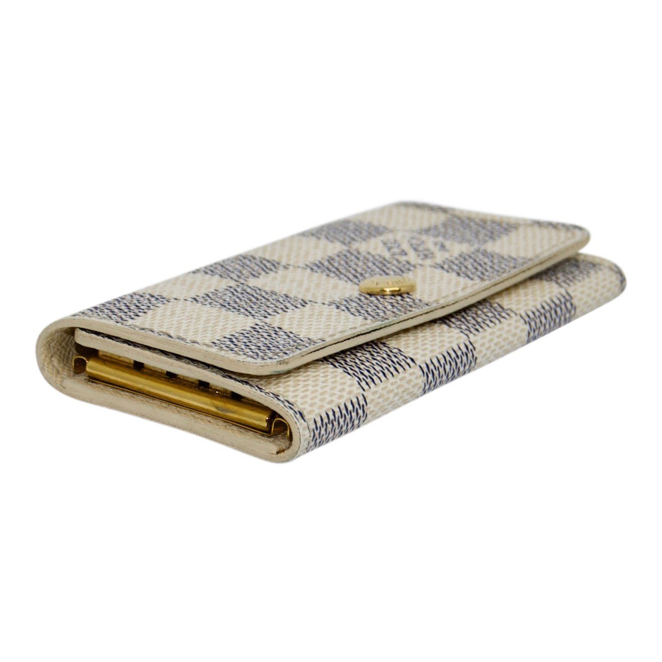 Louis Vuitton Damier Azur 4 Key Holder