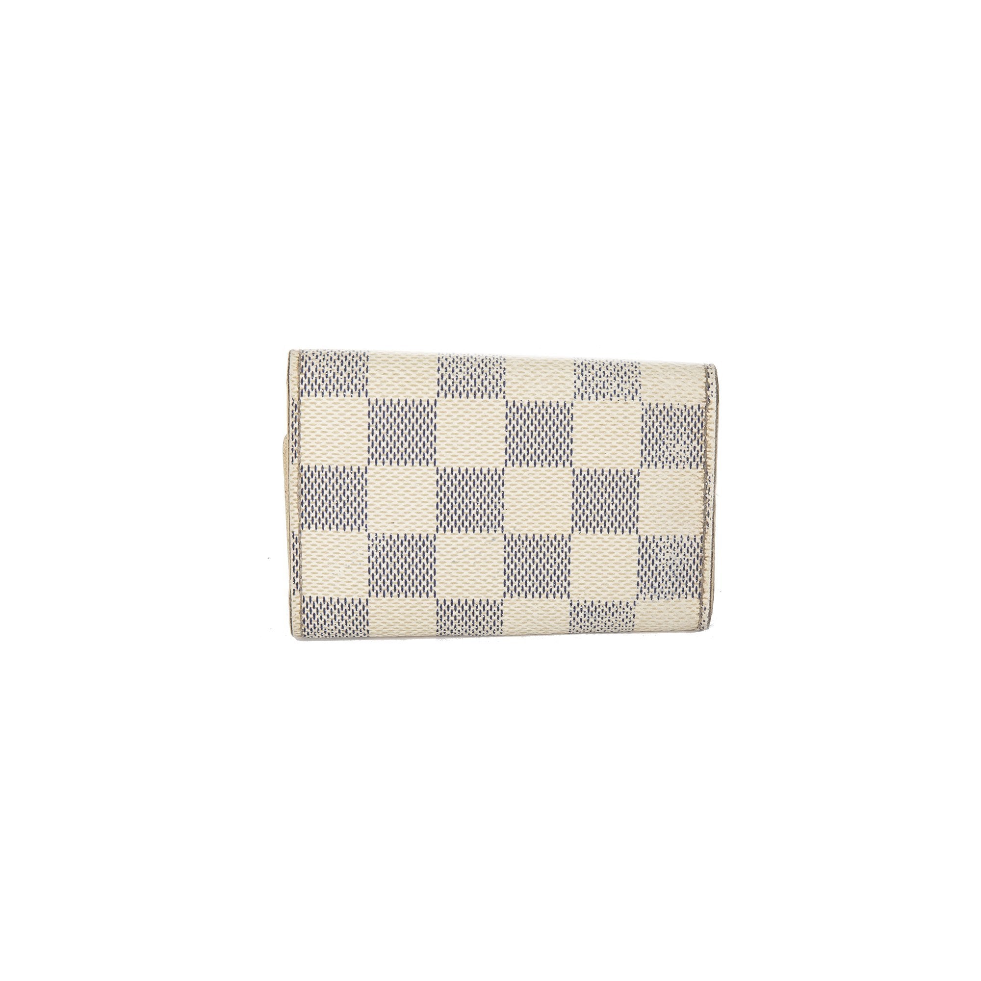 Louis Vuitton Damier Azur 6 Key Holder w/ Box