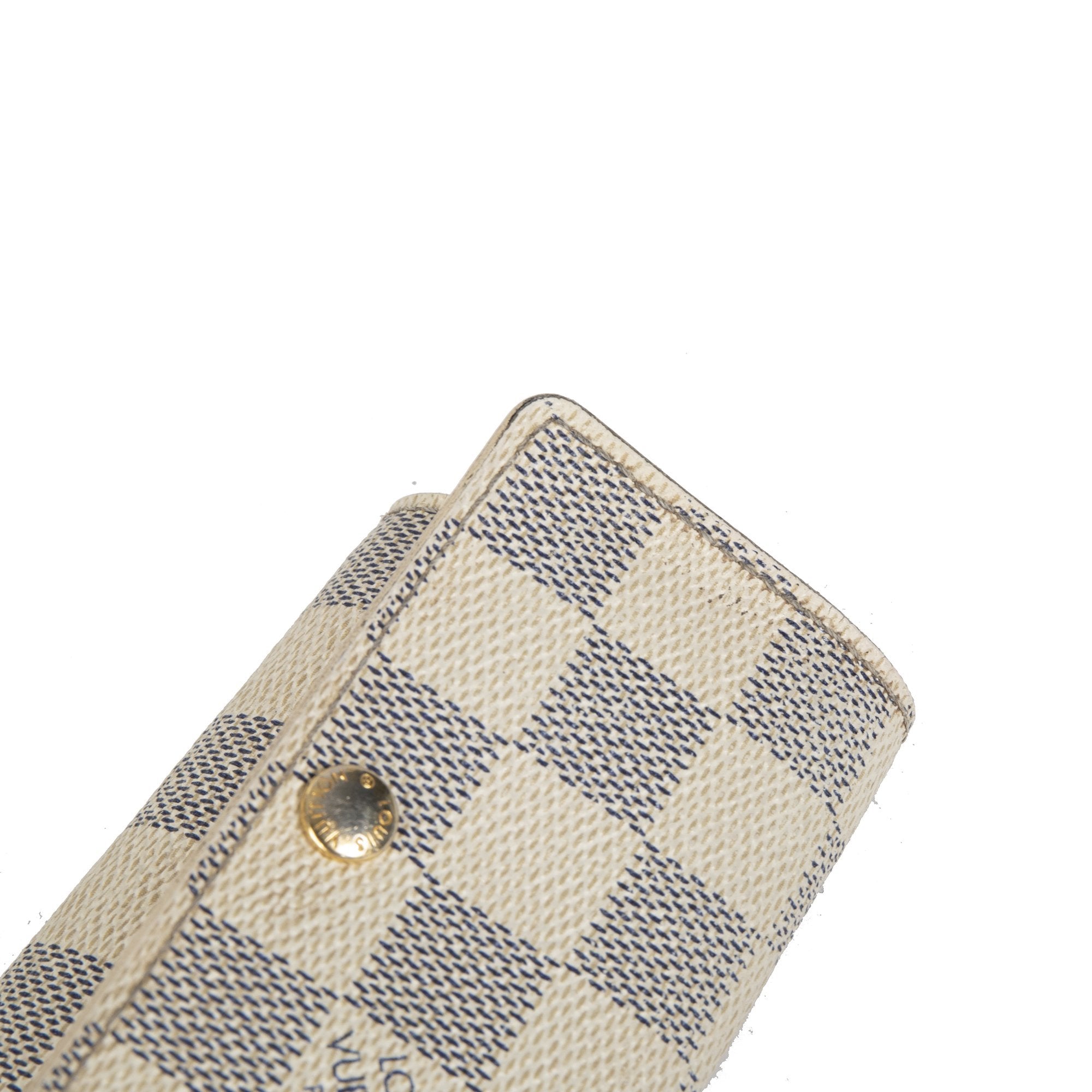 Louis Vuitton Damier Azur 6 Key Holder w/ Box