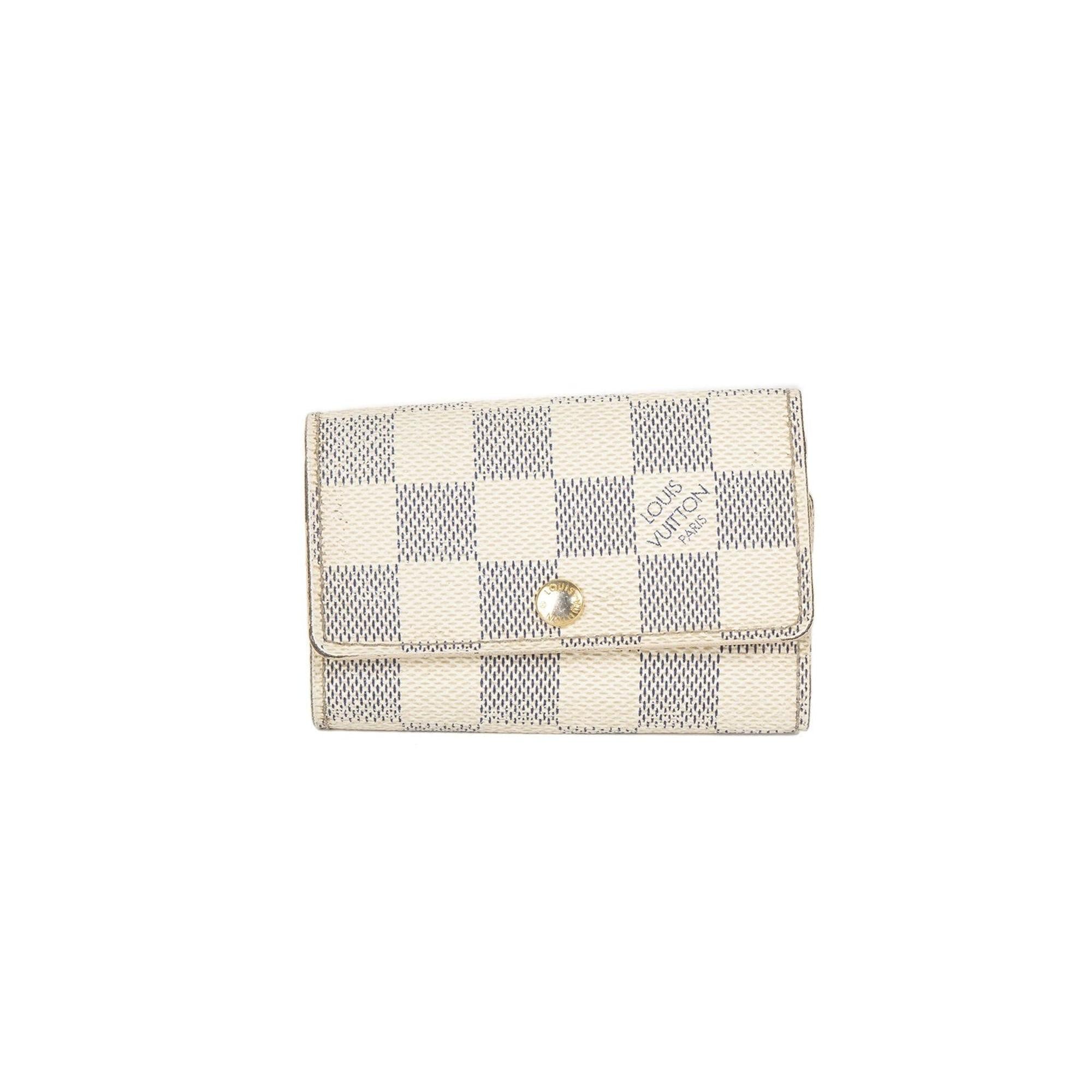 Louis Vuitton Damier Azur 6 Key Holder w/ Box