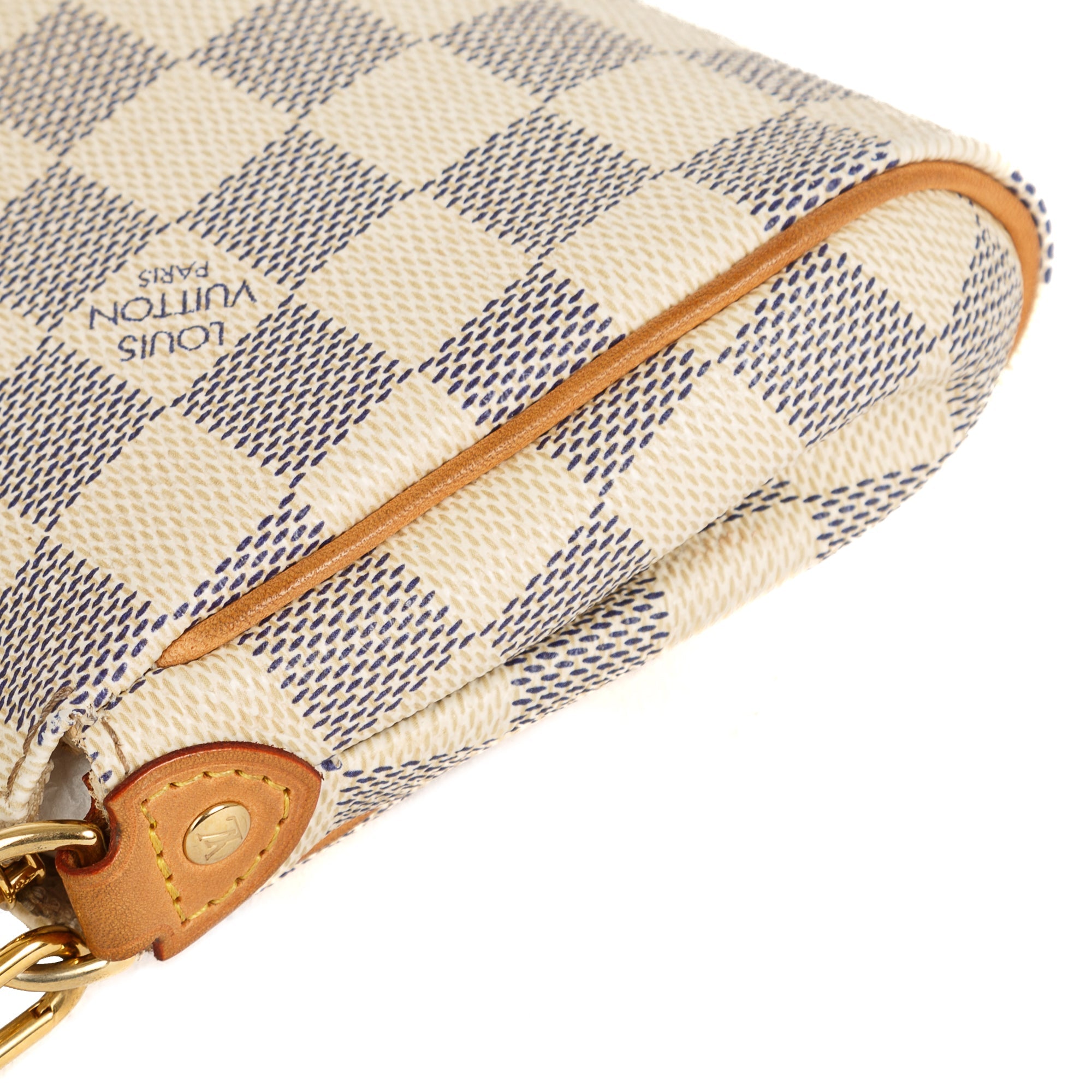 Louis Vuitton Damier Azur Eva Clutch W/O Strap