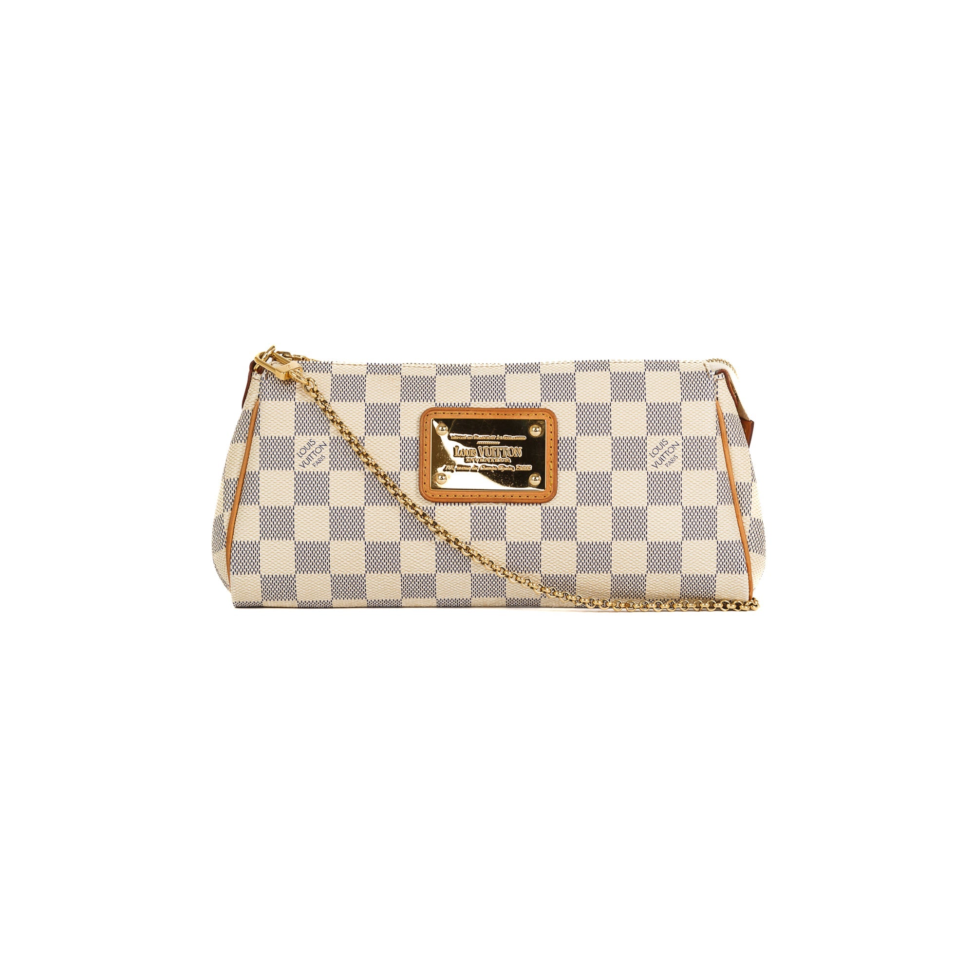 Louis Vuitton Damier Azur Eva Clutch W/O Strap