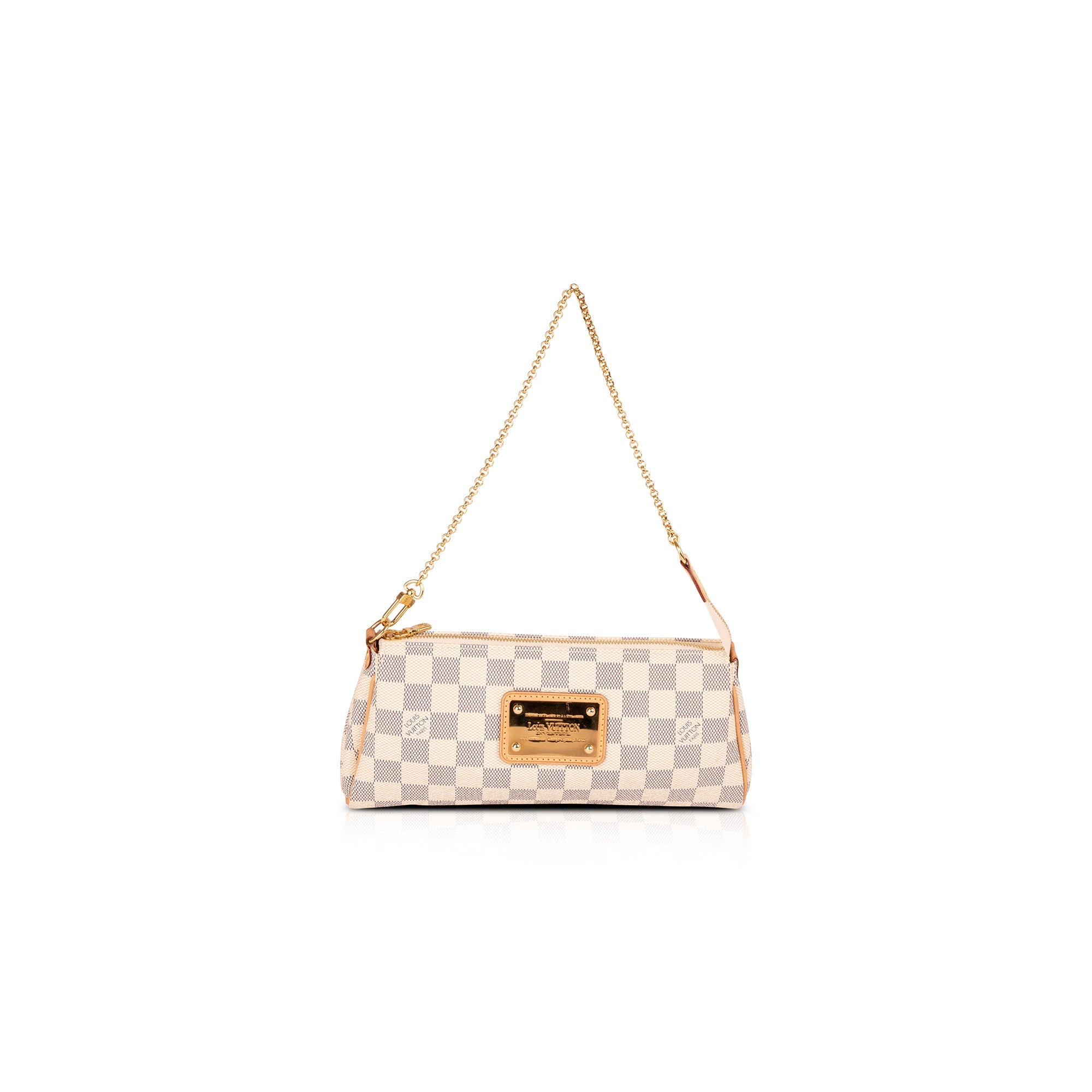 Louis Vuitton Damier Azur Eva Clutch with Strap