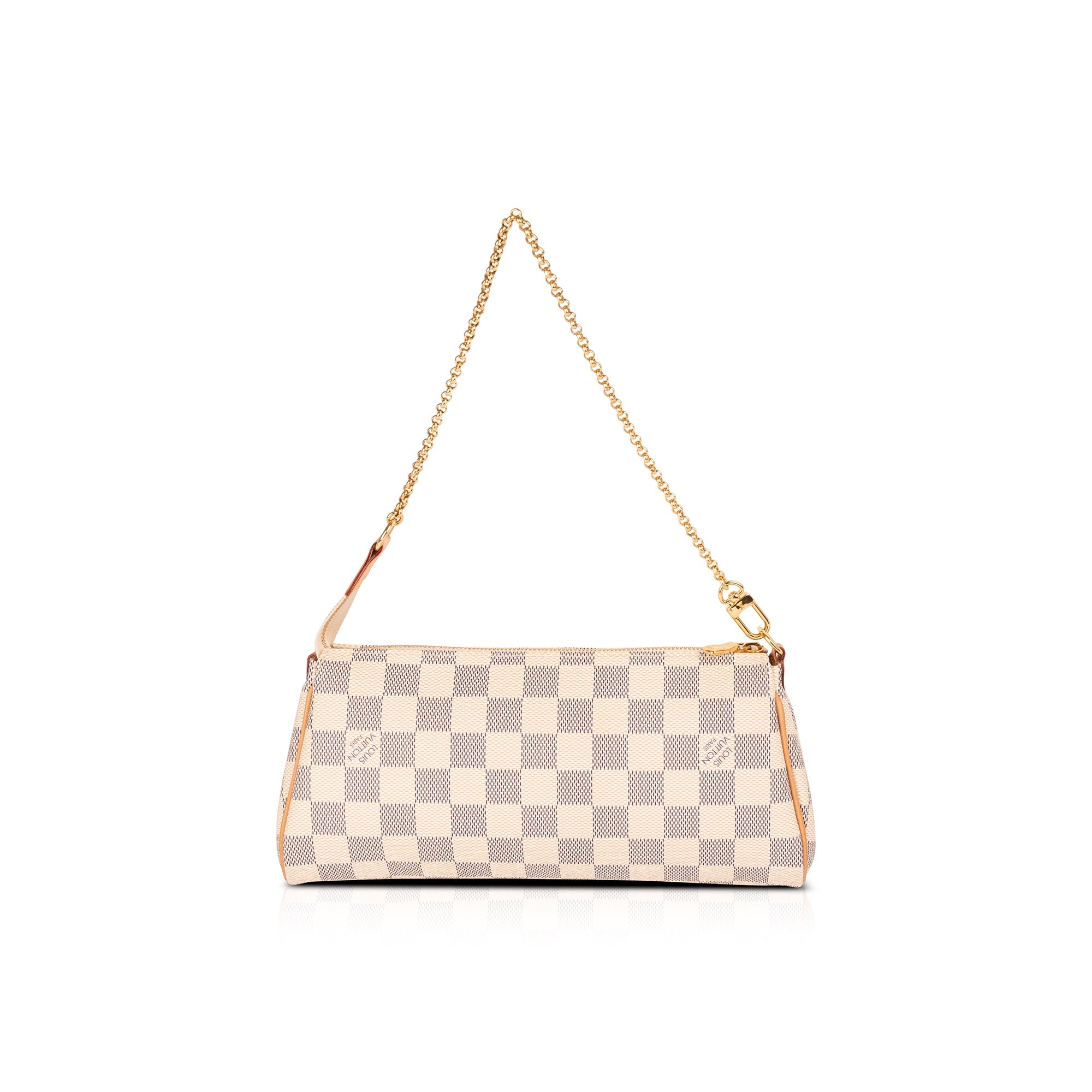 Louis Vuitton Damier Azur Eva Clutch with Strap